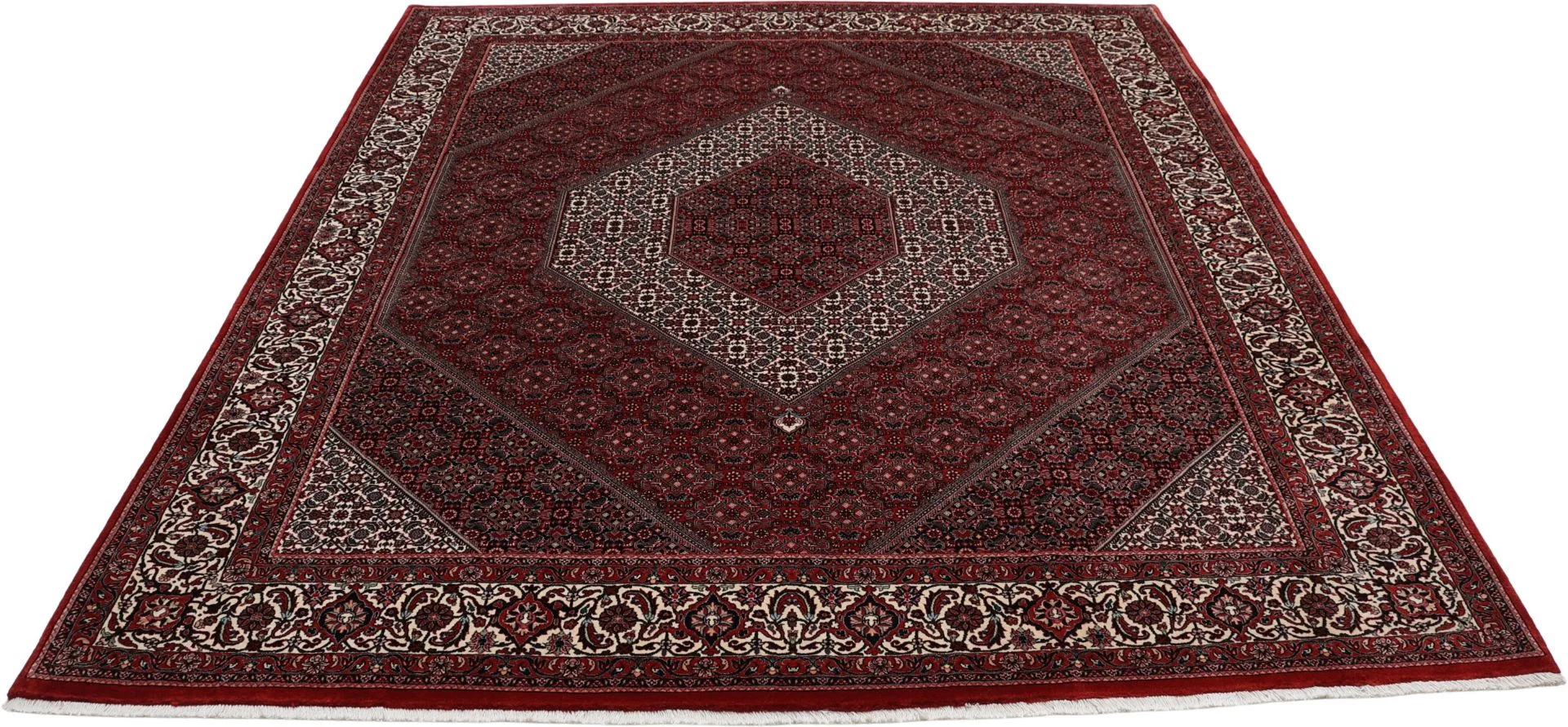 Bijar Perserteppich aus Iran, 255 × 297 cm
