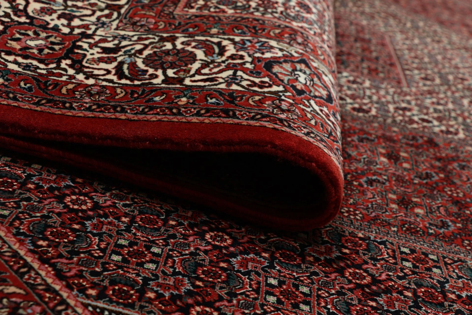Bijar Perserteppich aus Iran, 255 × 297 cm