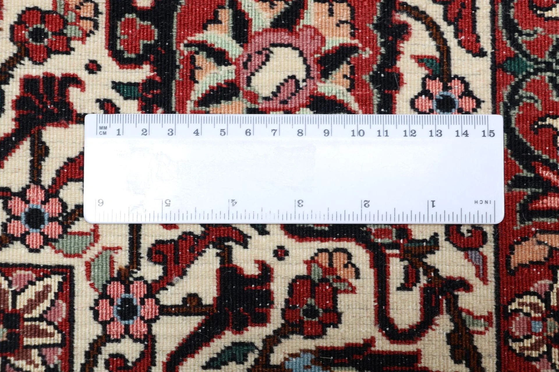 Bijar Perserteppich aus Iran, 255 × 297 cm