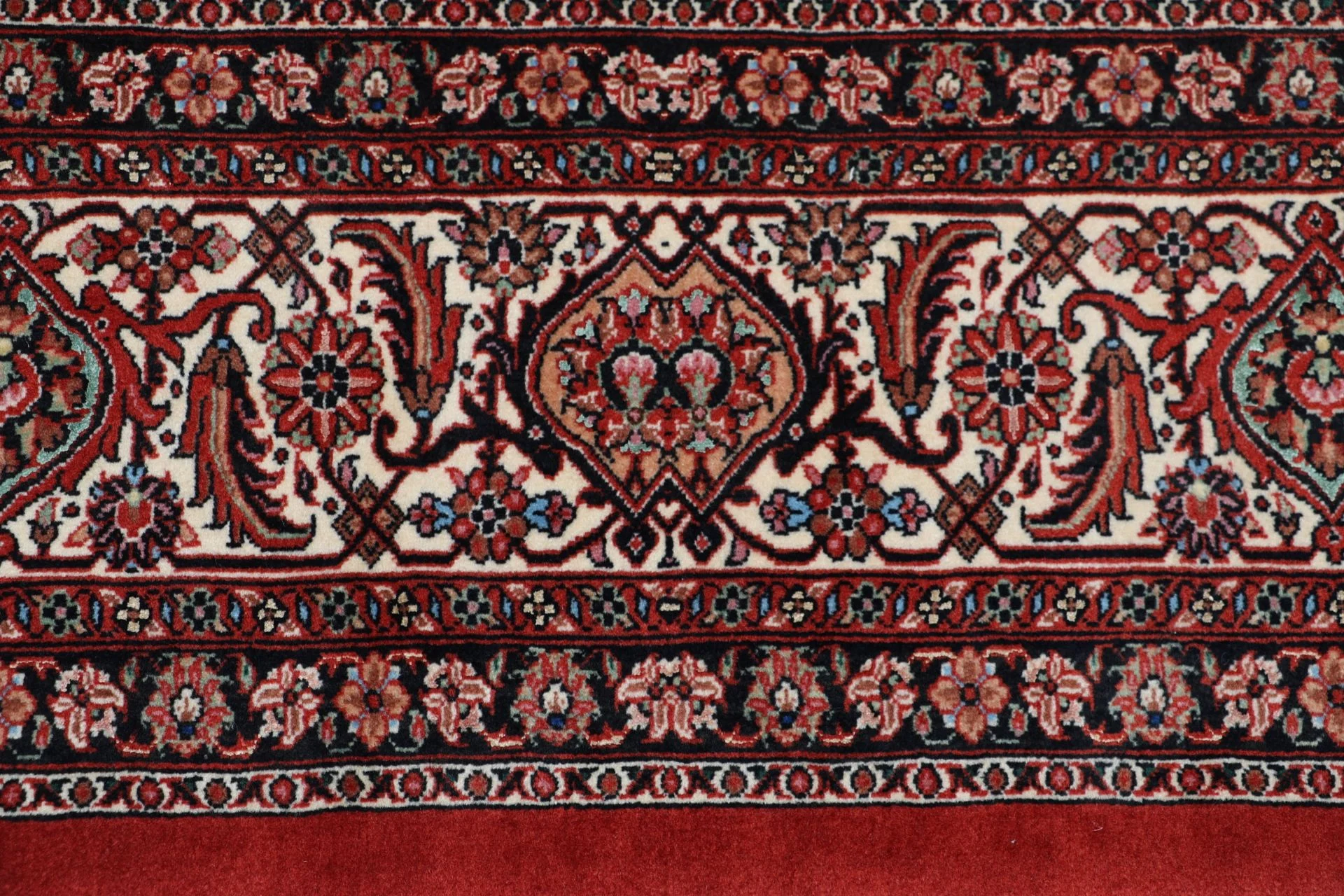 Handgeknüpfter Bijar Perserteppich, 200 × 305 cm, Wolle & Seide