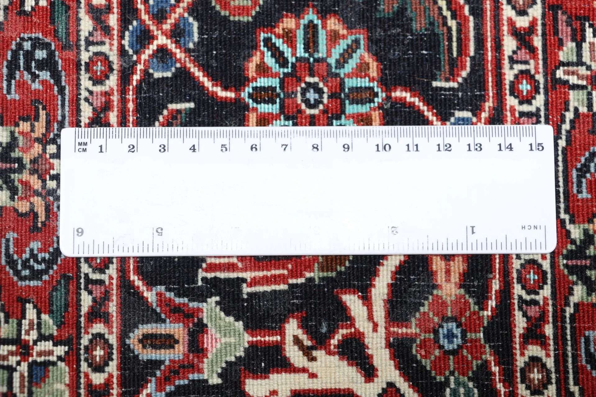 Handgeknüpfter Bijar Perserteppich, 201 × 301 cm, Wolle & Seide