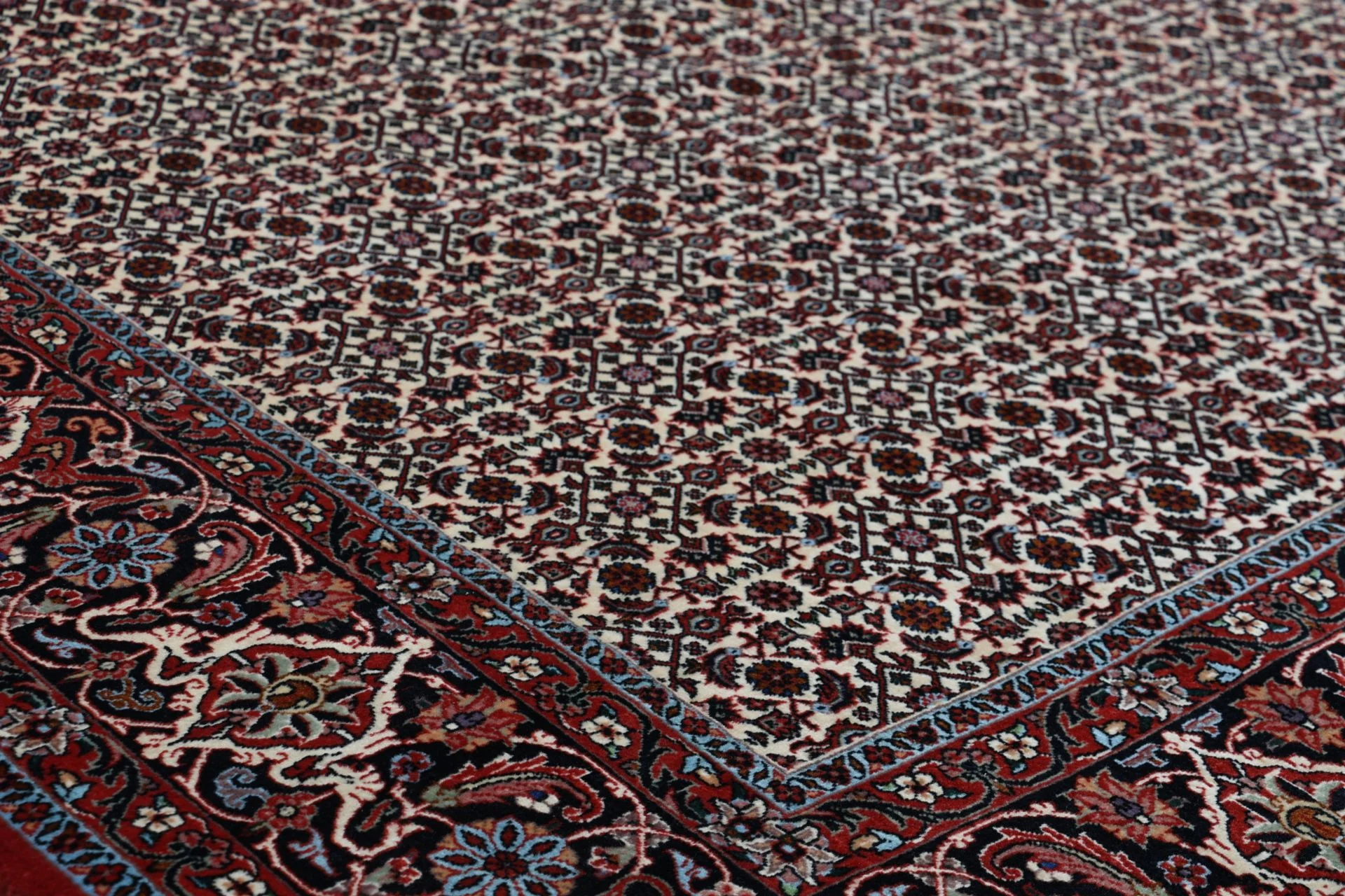 Bijar Perserteppich aus Iran, 258 × 355 cm
