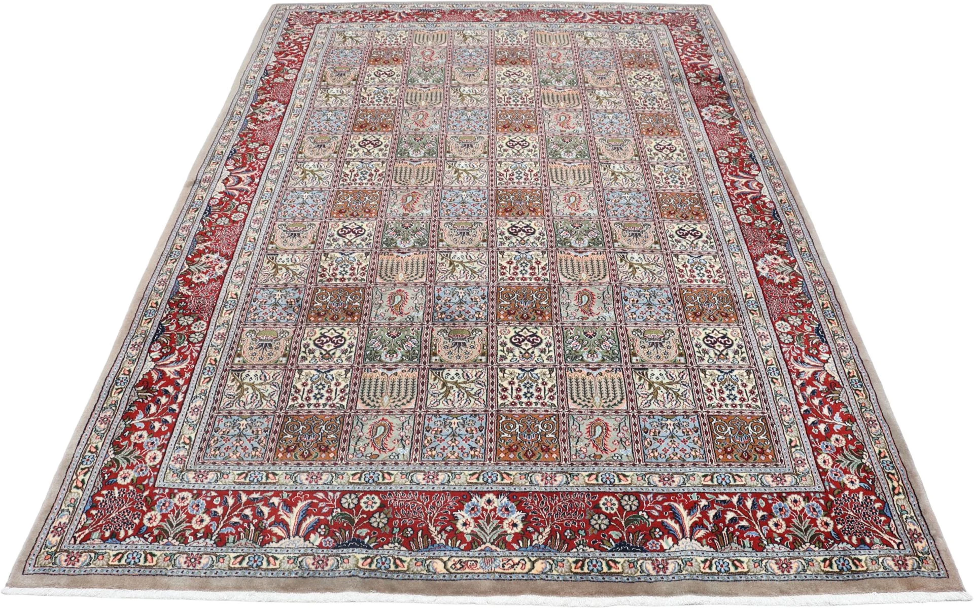 Moud Perserteppich aus Iran, 210 × 300 cm
