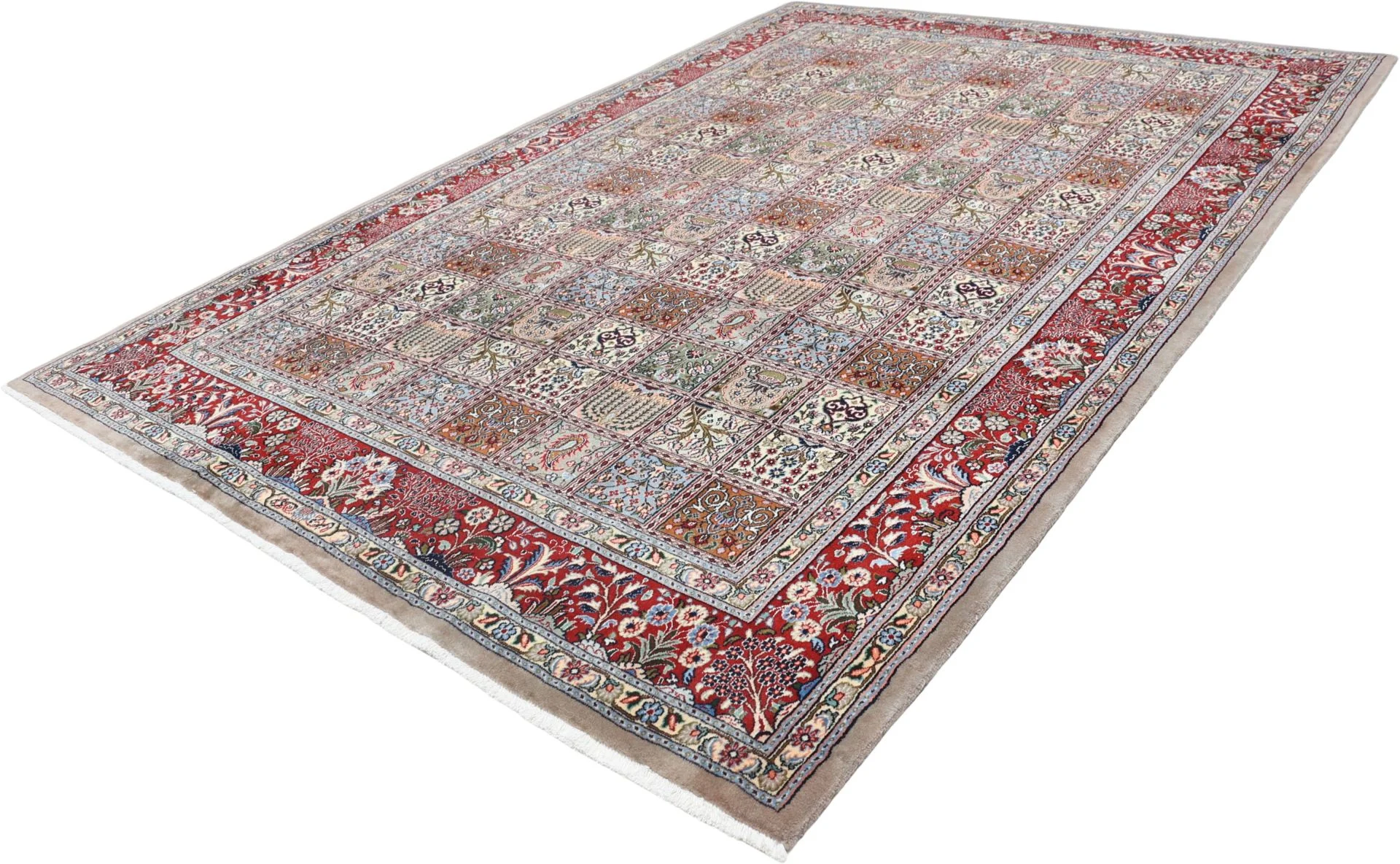 Moud Perserteppich aus Iran, 210 × 300 cm