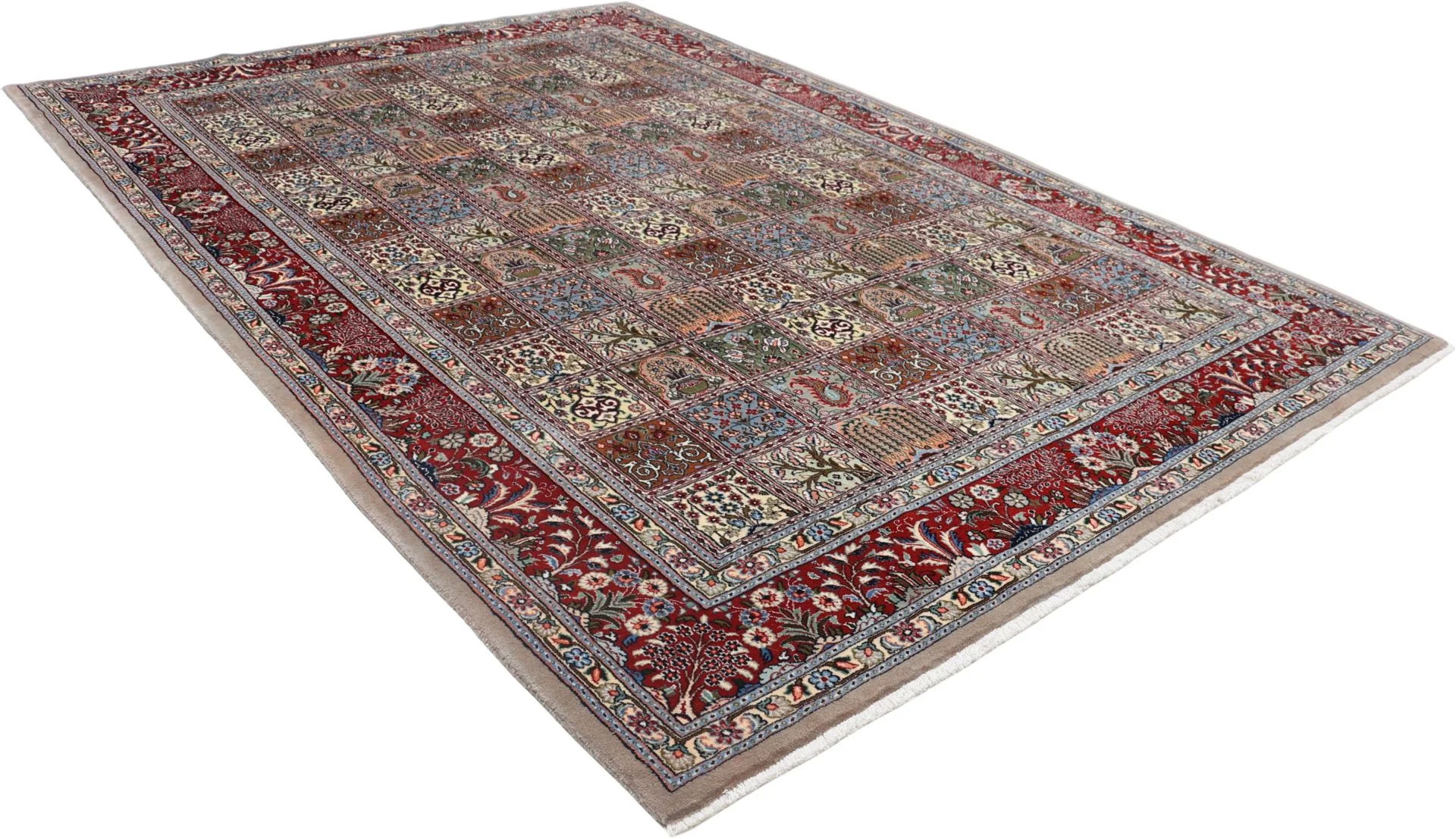 Moud Perserteppich aus Iran, 210 × 300 cm