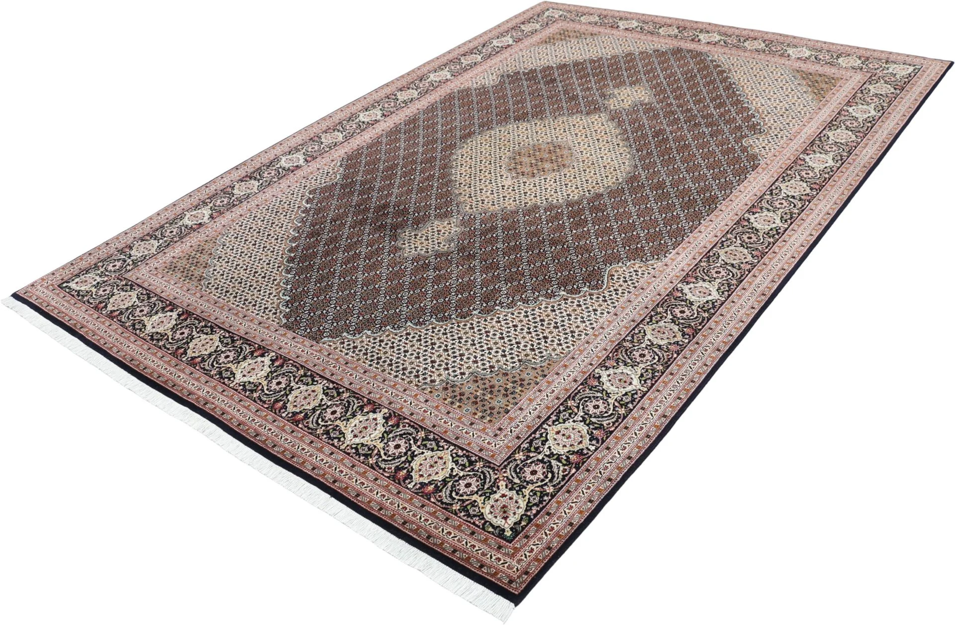 perserteppich-tabriz-200-x-303-cm-schurwolle-seide-handgeknupft-61 Täbriz Perserteppich aus Iran, 200 × 303 cm