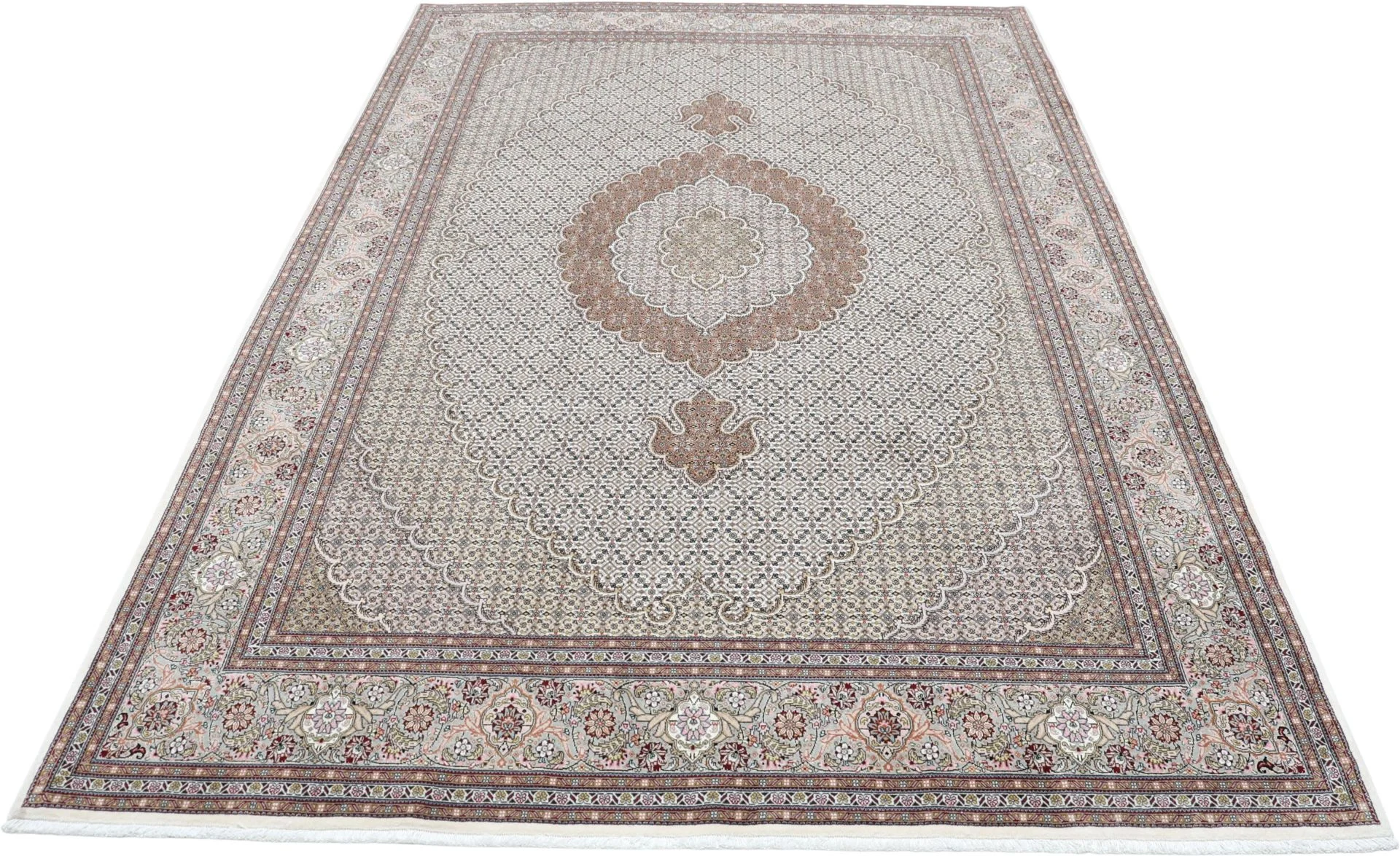 Täbriz Perserteppich aus Iran, 204 × 305 cm