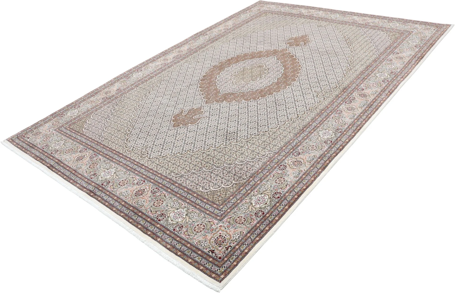 Täbriz Perserteppich aus Iran, 204 × 305 cm