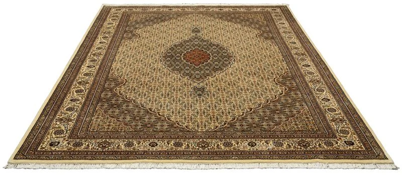 Handgeknüpfter Täbriz Orientteppich 251 × 350 cm