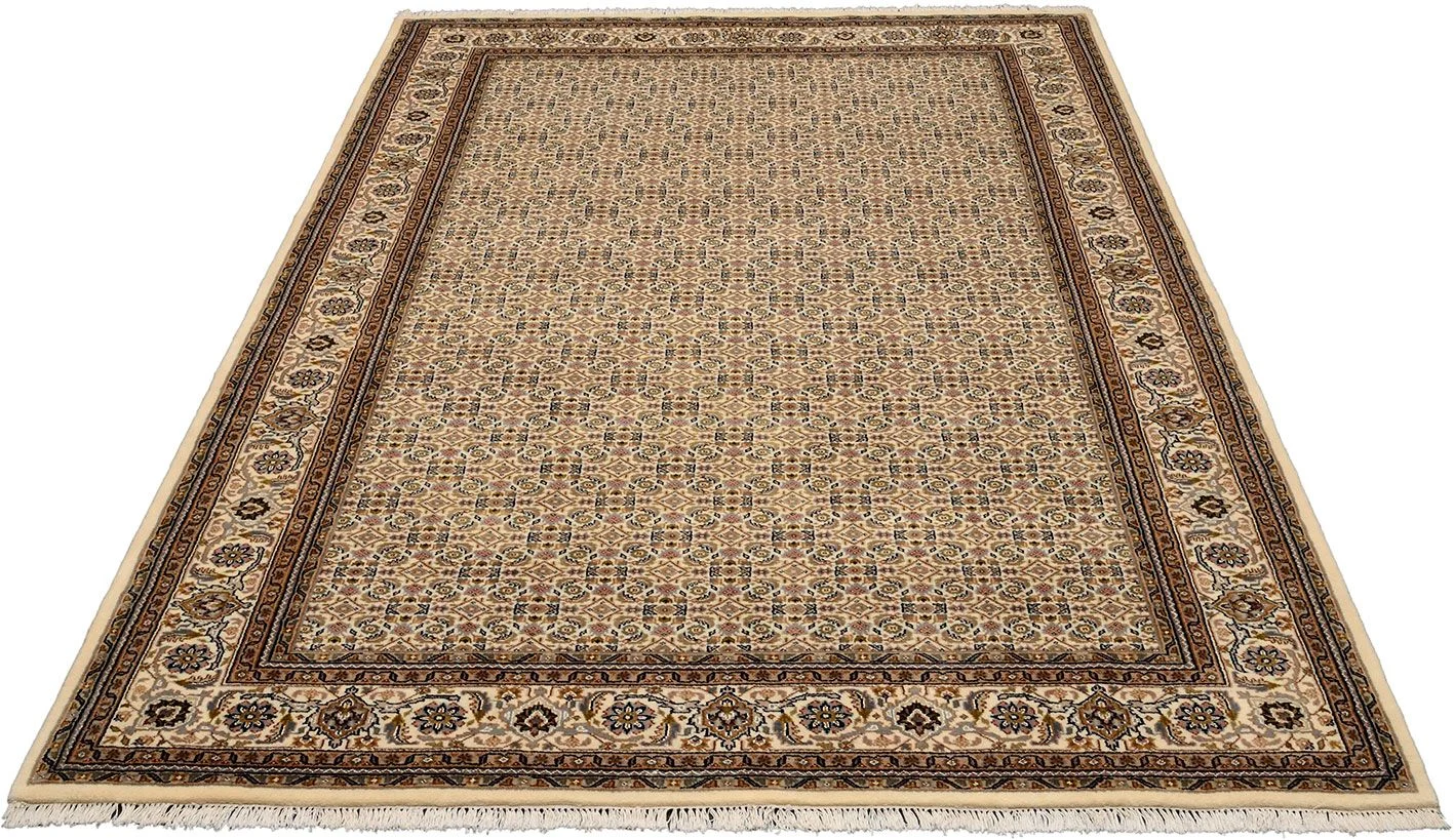 Handgeknüpfter Bijar Orientteppich, 200 × 303 cm, Wolle & Seide