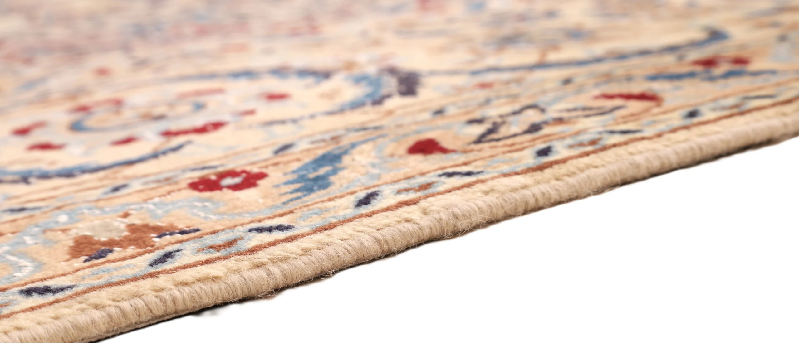 Nain Perserteppich 305 × 205 cm aus Wolle & Seide, handgeknüpft
