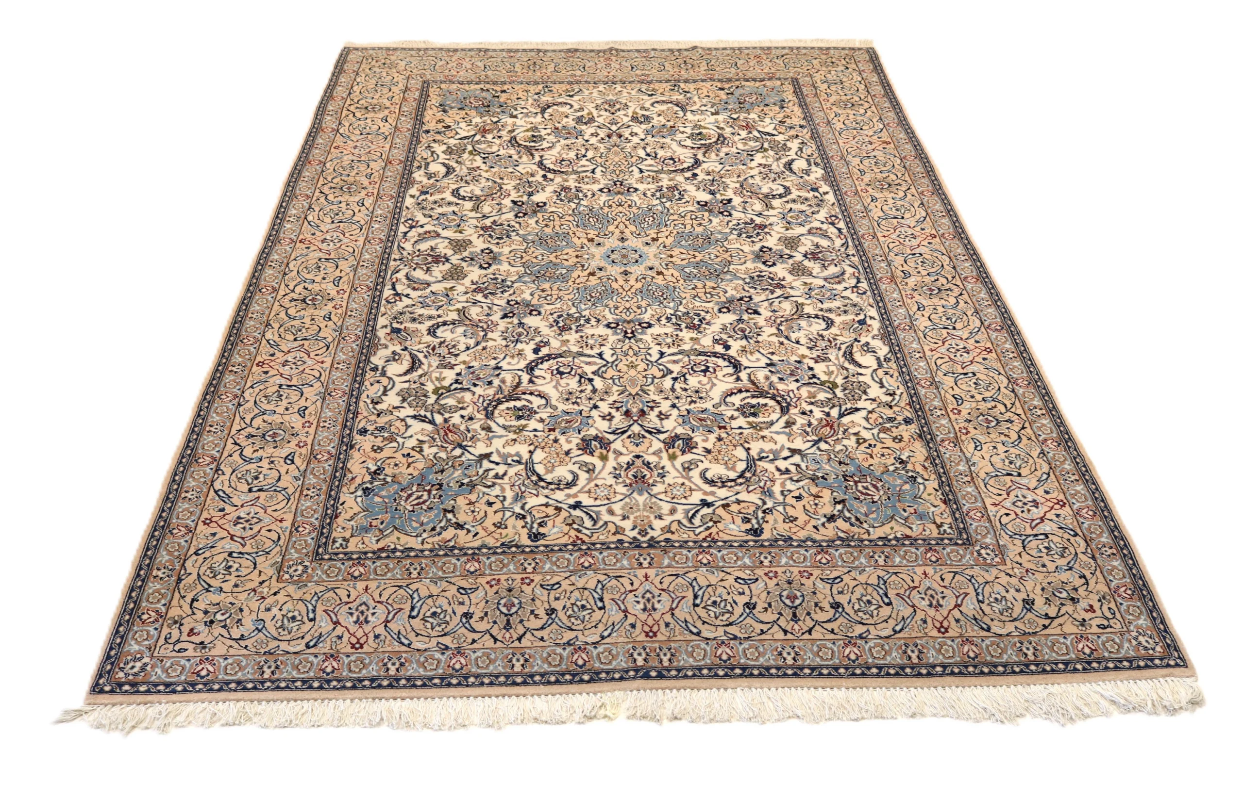 Handgeknüpfter Nain Perserteppich 330 × 208 cm