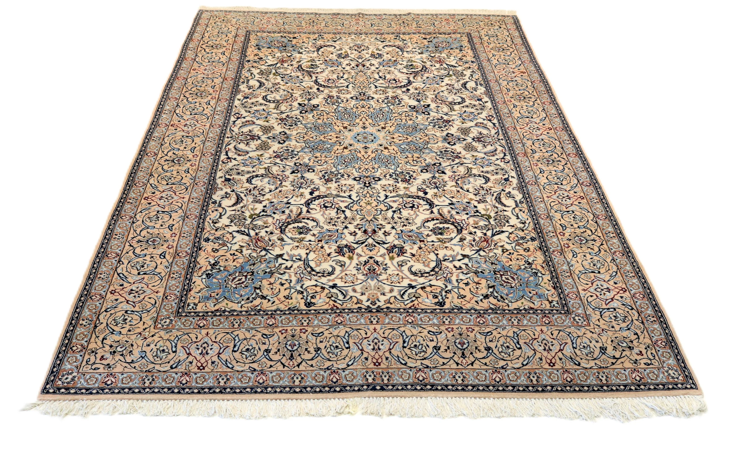Handgeknüpfter Nain Perserteppich 330 × 208 cm
