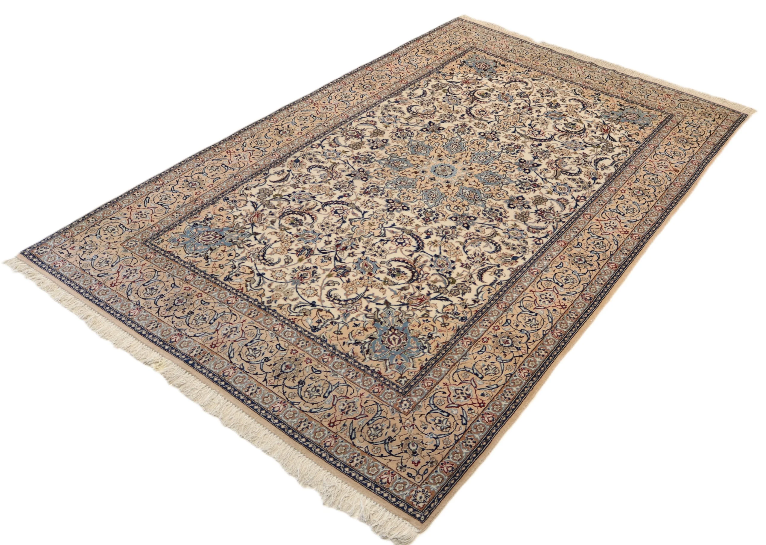 Handgeknüpfter Nain Perserteppich 330 × 208 cm