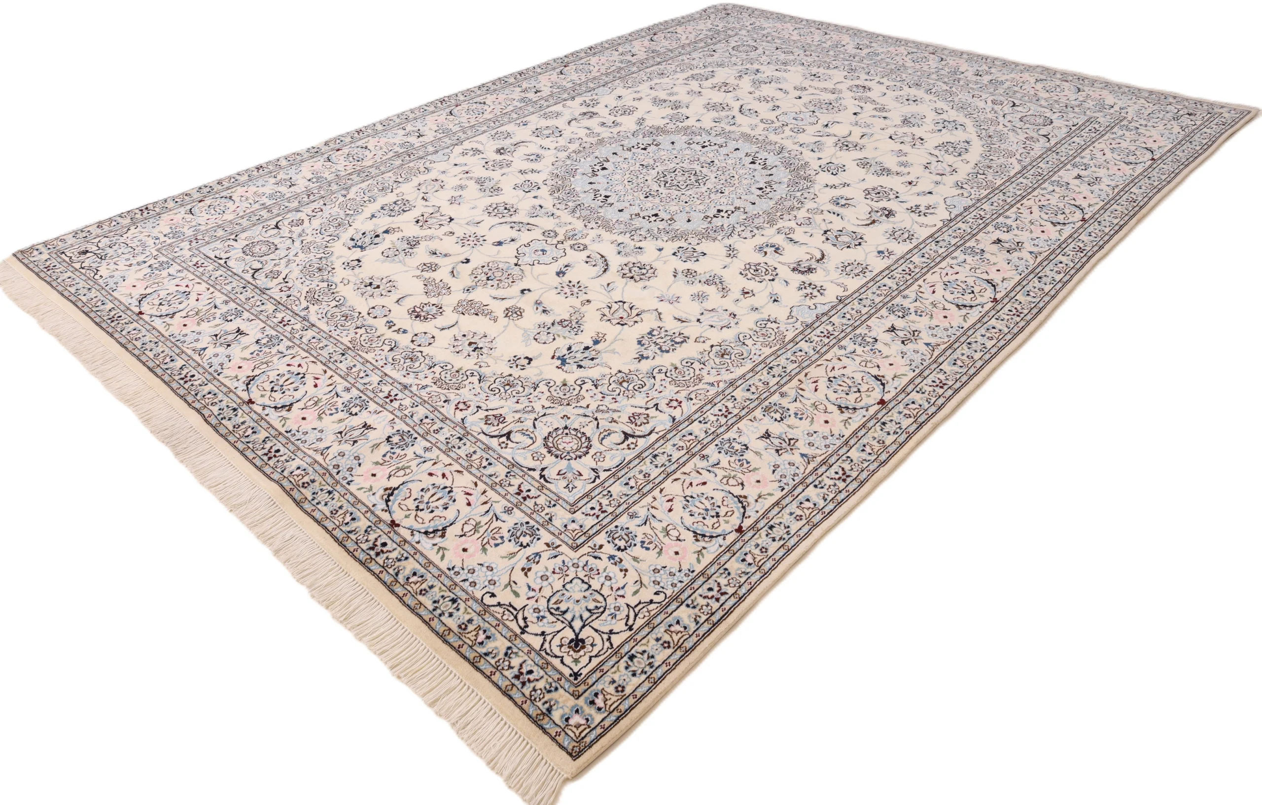 Handgeknüpfter Nain Perserteppich 344 × 248 cm