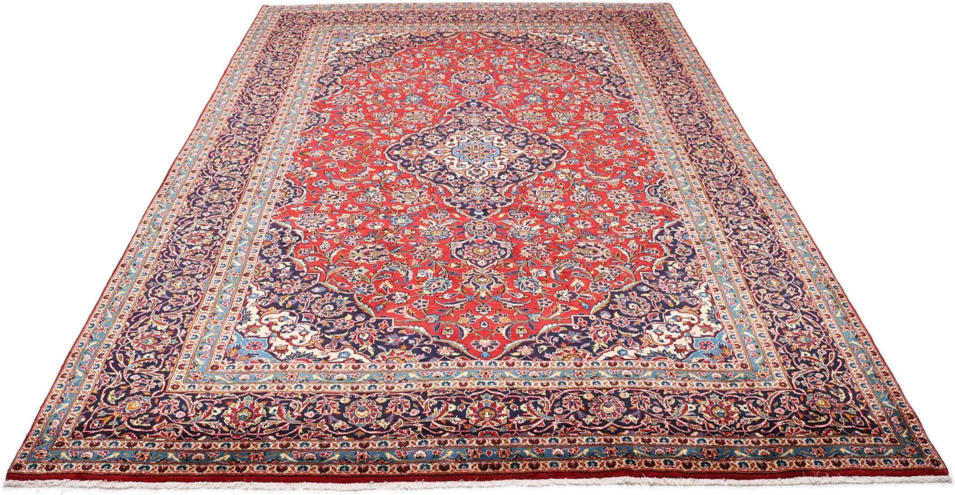 perserteppich-kashan-247-x-360-cm-schurwolle-handgeknupft-1 Kashan Perserteppich 247 × 360 cm aus Wolle, handgeknüpft