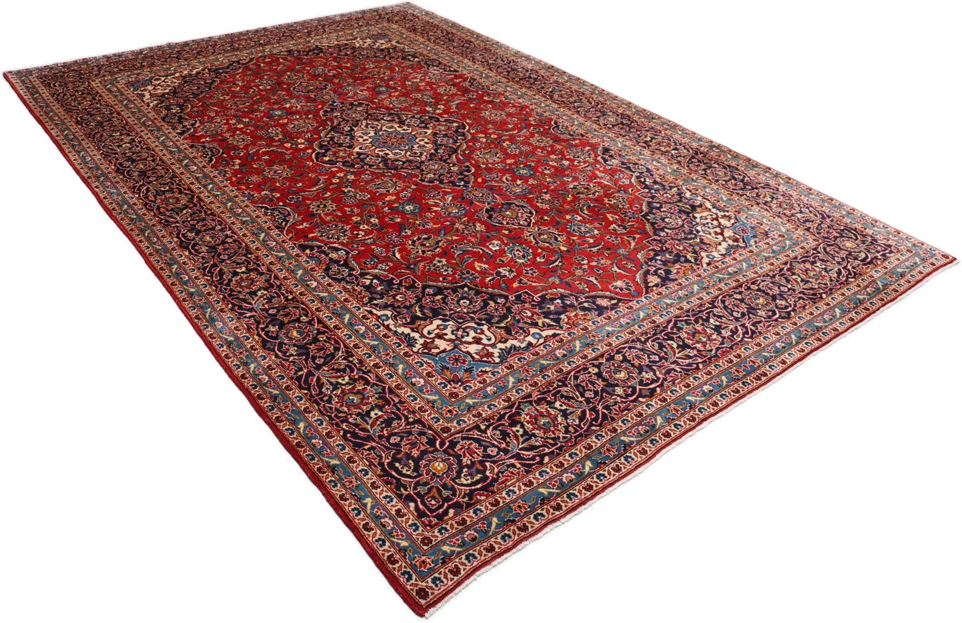 perserteppich-kashan-247-x-360-cm-schurwolle-handgeknupft-3 Kashan Perserteppich 247 × 360 cm aus Wolle, handgeknüpft