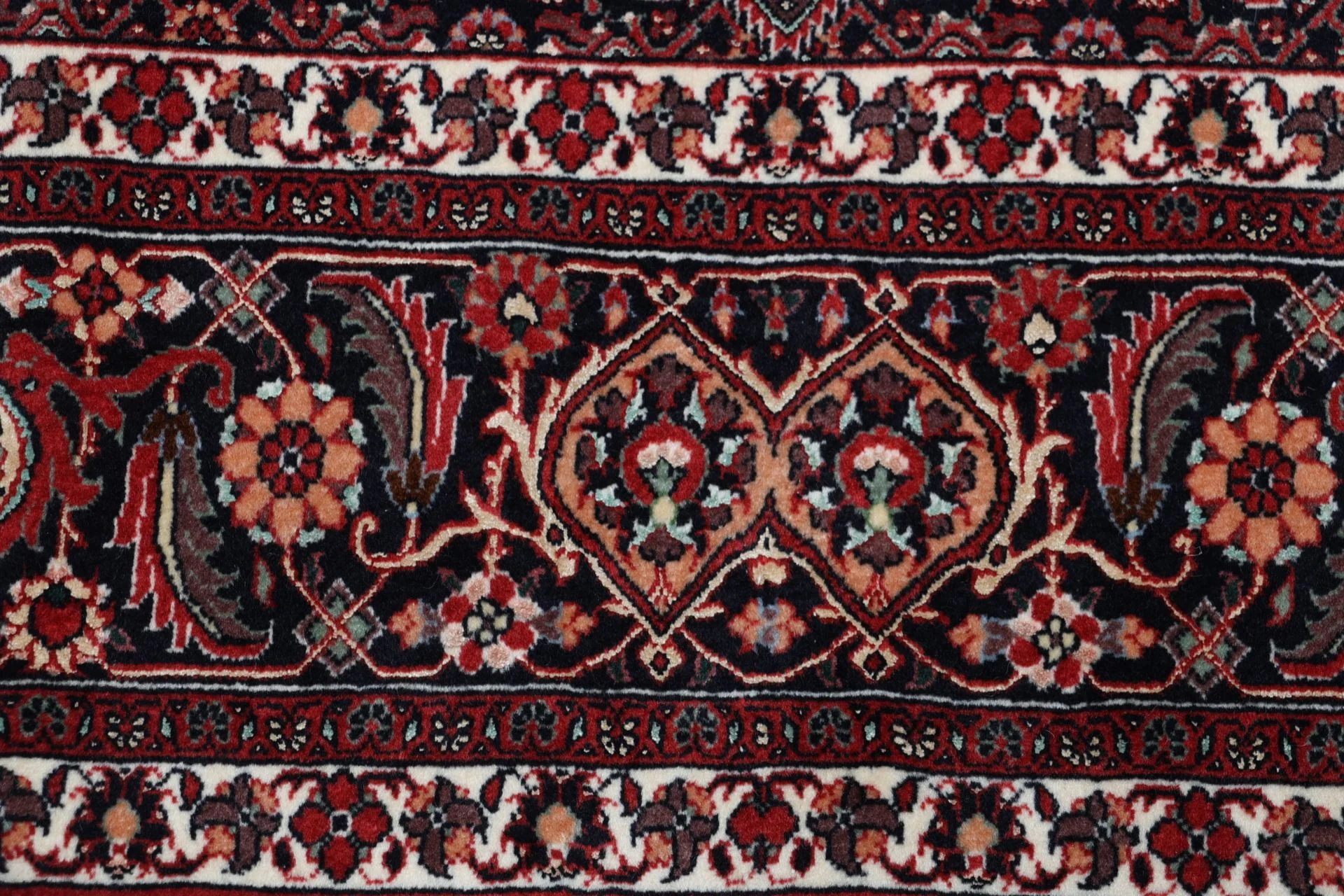 Handgeknüpfter Bijar Perserteppich, 203 × 295 cm, Wolle & Seide