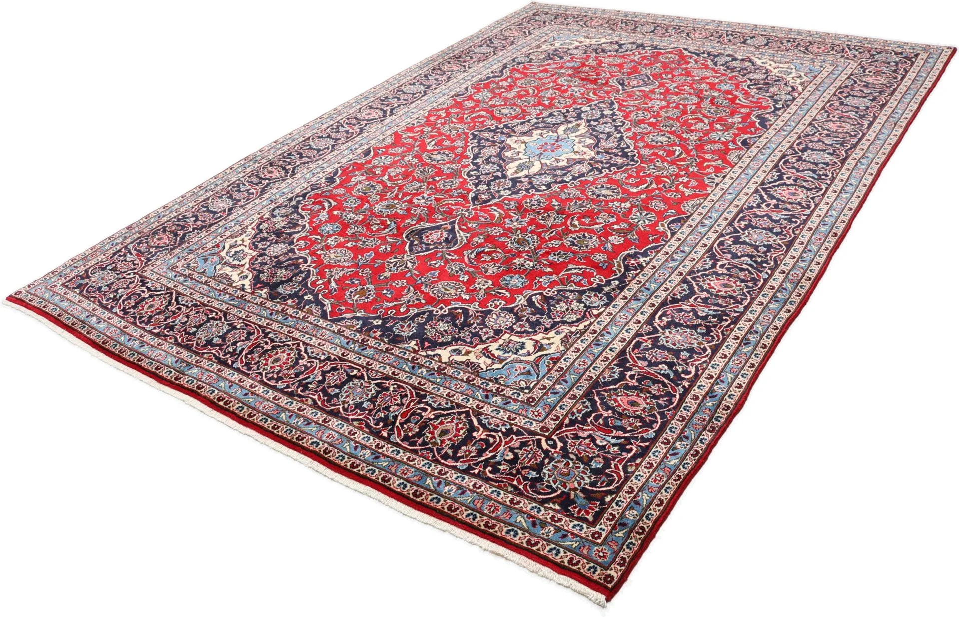 perserteppich-kashan-245-x-350-cm-schurwolle-handgeknupft-9 Handgeknüpfter Kashan Perserteppich 245 × 350 cm