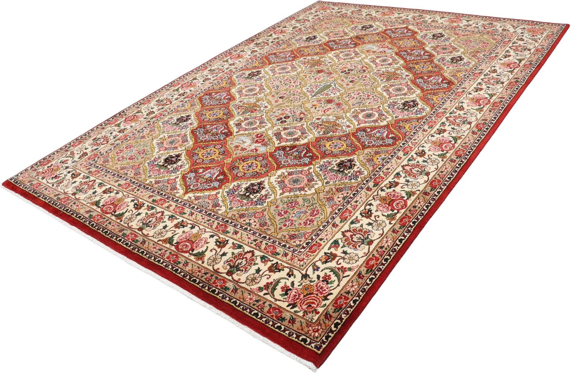 Bakhtiari Perserteppich aus Iran, 218 × 312 cm