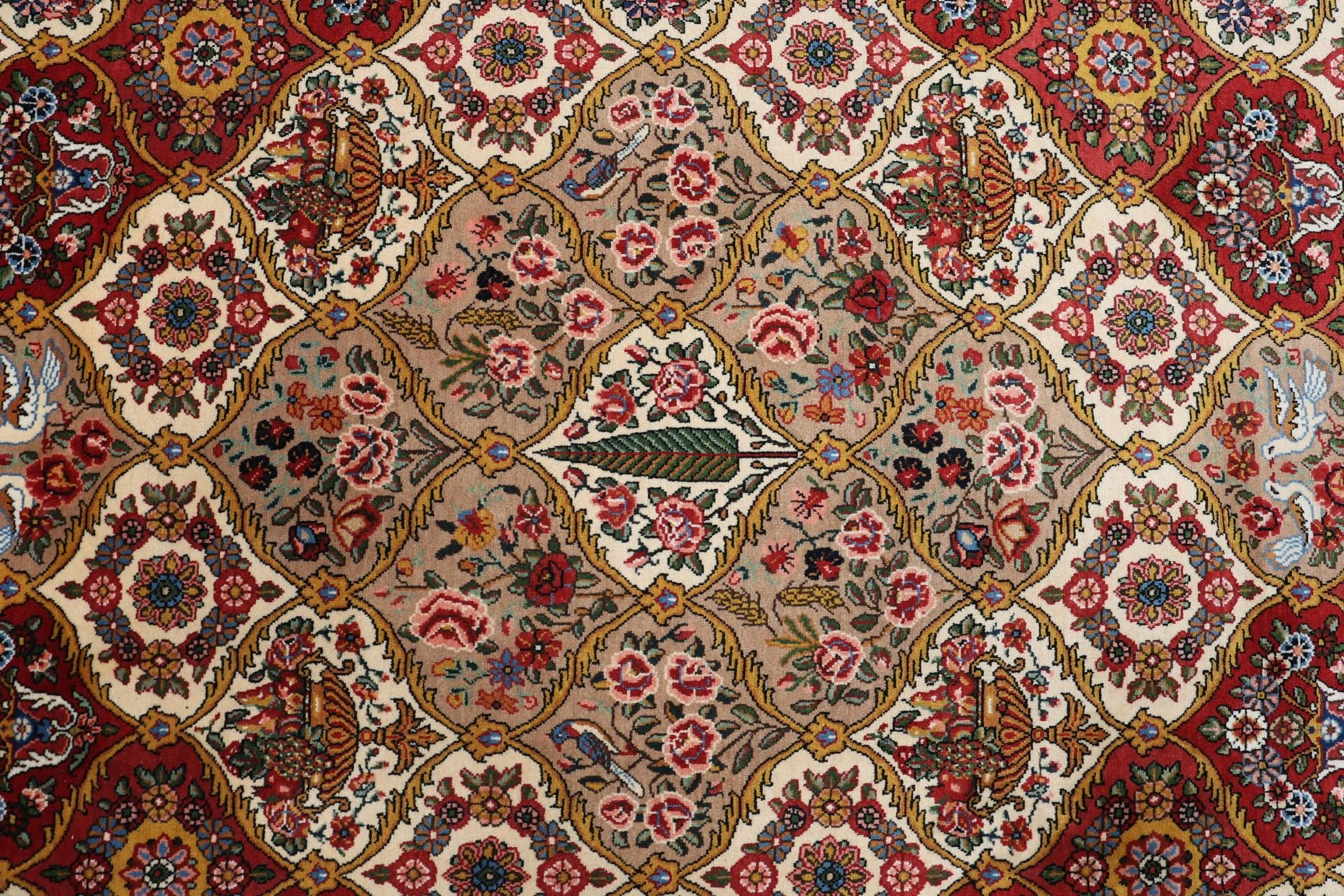Bakhtiari Perserteppich aus Iran, 218 × 312 cm