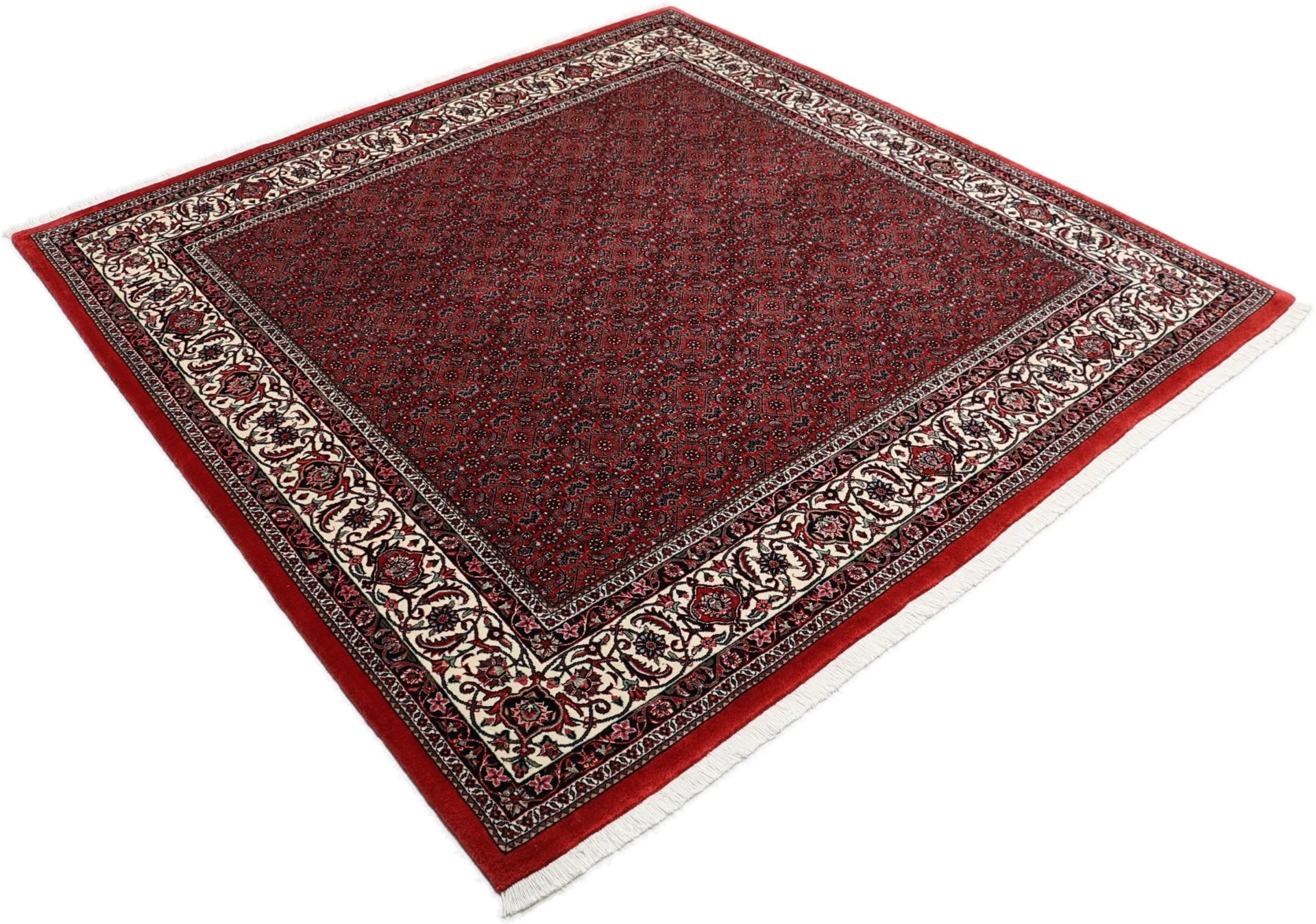 Handgeknüpfter Bijar Perserteppich 205 × 208 cm