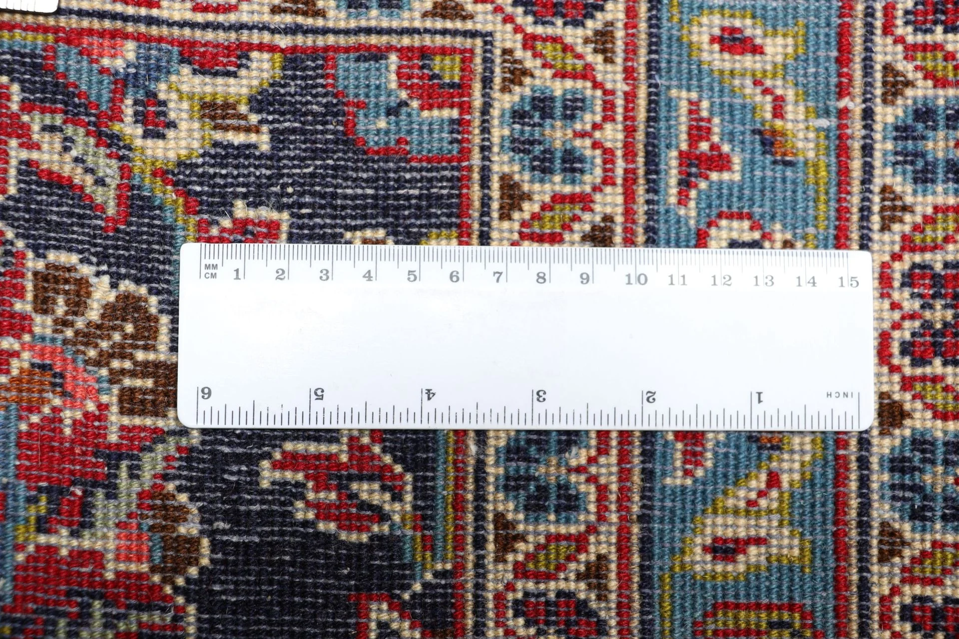 Handgeknüpfter Kashan Perserteppich 252 × 345 cm