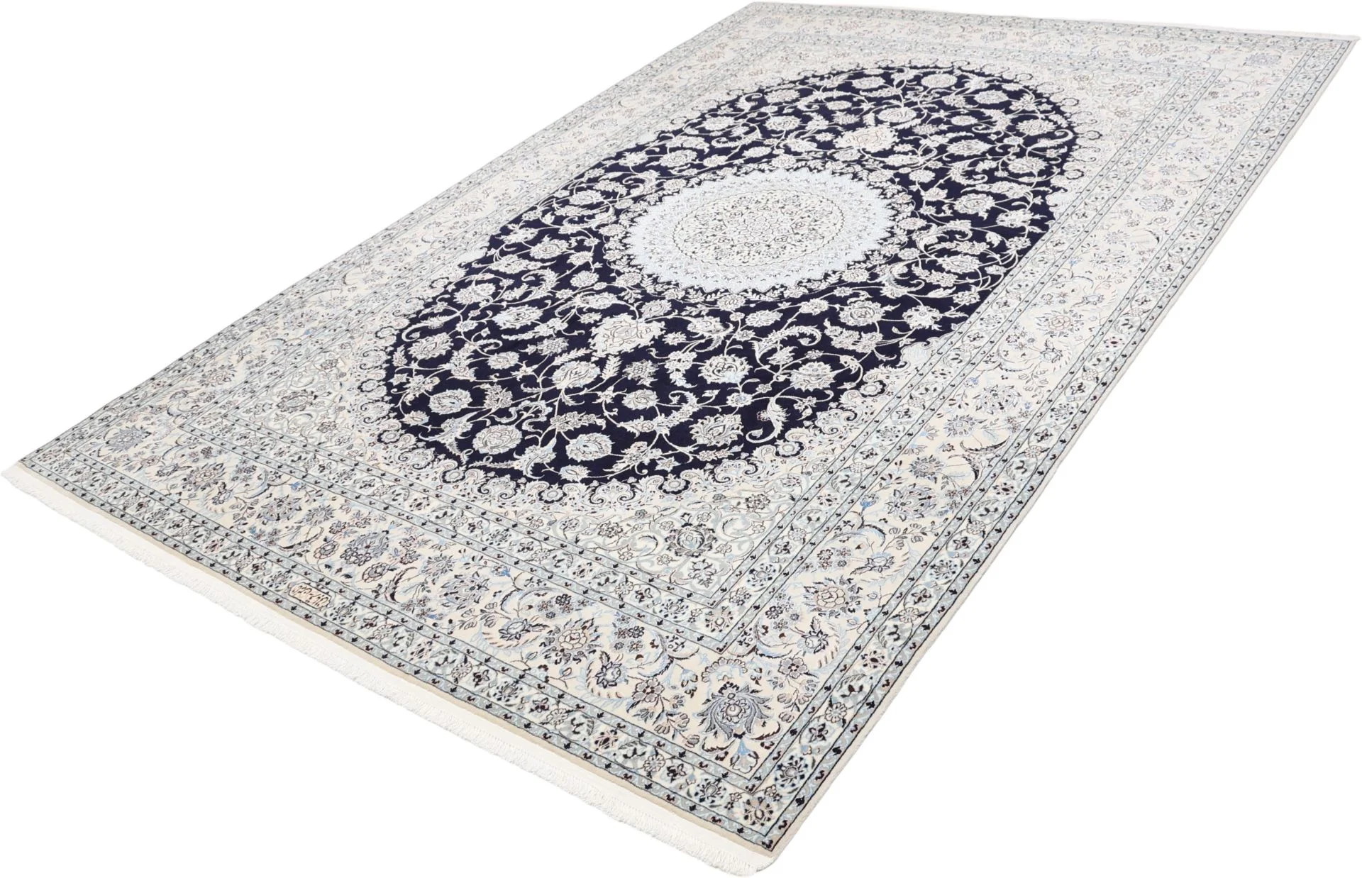 Handgeknüpfter Nain Perserteppich 208 × 306 cm