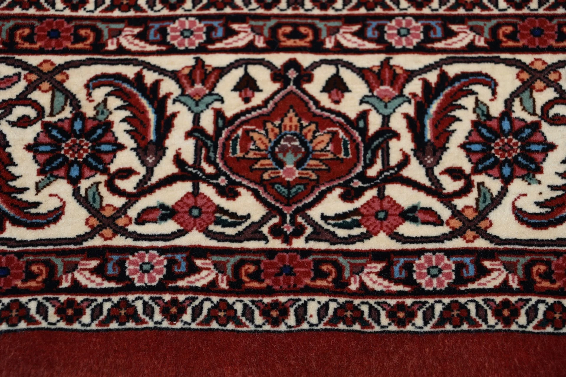 Bijar Perserteppich 205 × 215 cm aus Wolle & Seide, handgeknüpft