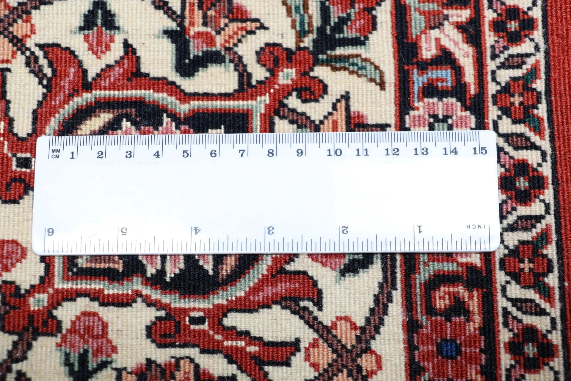 Bijar Perserteppich 205 × 215 cm aus Wolle & Seide, handgeknüpft