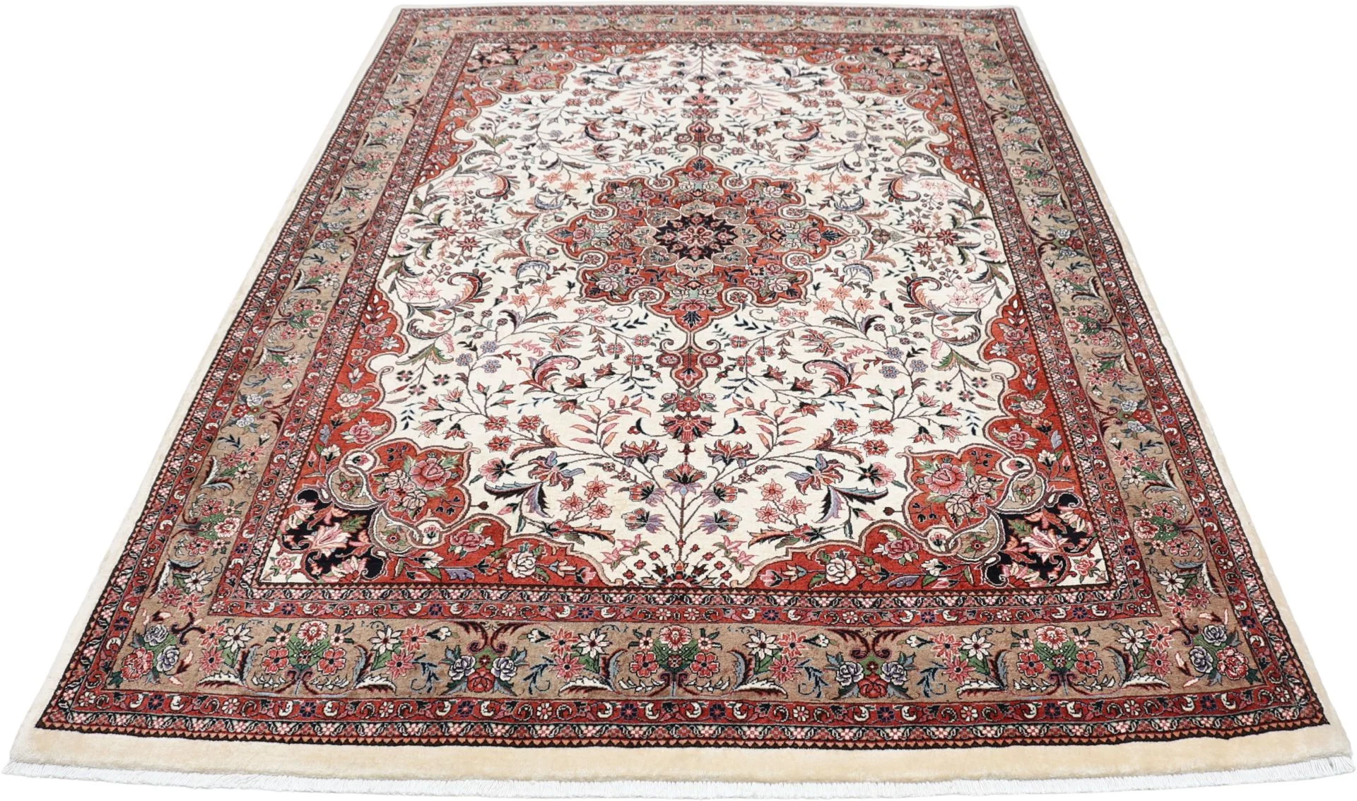 Bijar Perserteppich 175 × 248 cm aus Wolle & Seide, handgeknüpft