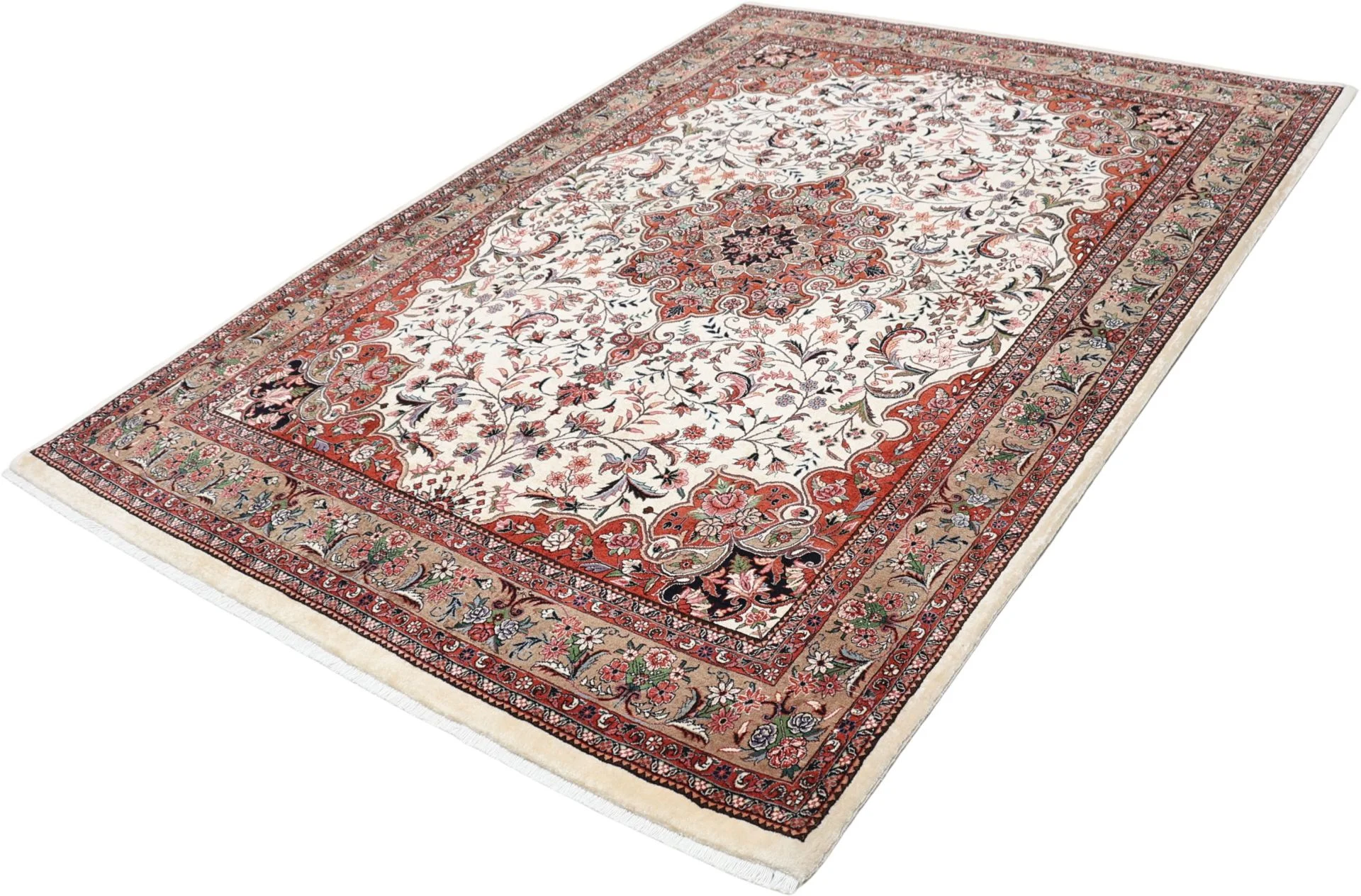 Bijar Perserteppich 175 × 248 cm aus Wolle & Seide, handgeknüpft