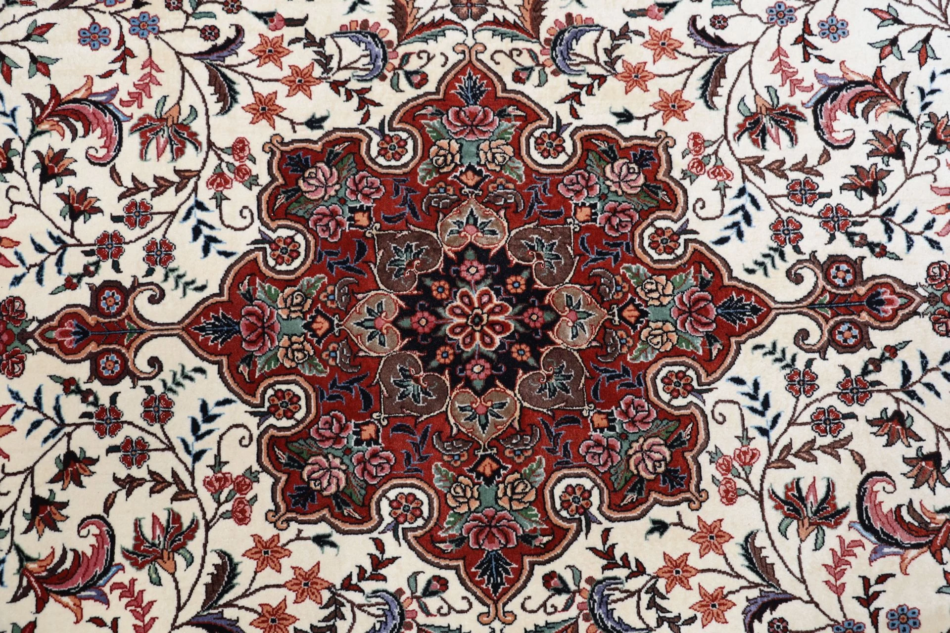 Bijar Perserteppich 175 × 248 cm aus Wolle & Seide, handgeknüpft