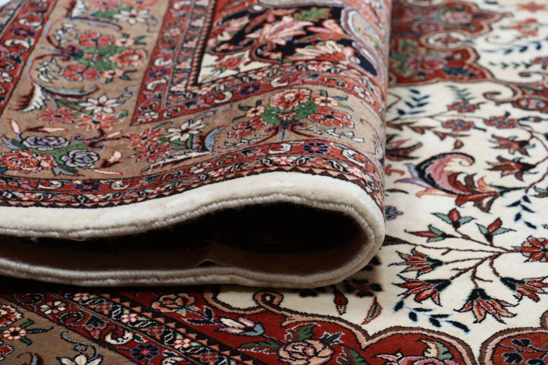 Bijar Perserteppich 175 × 248 cm aus Wolle & Seide, handgeknüpft