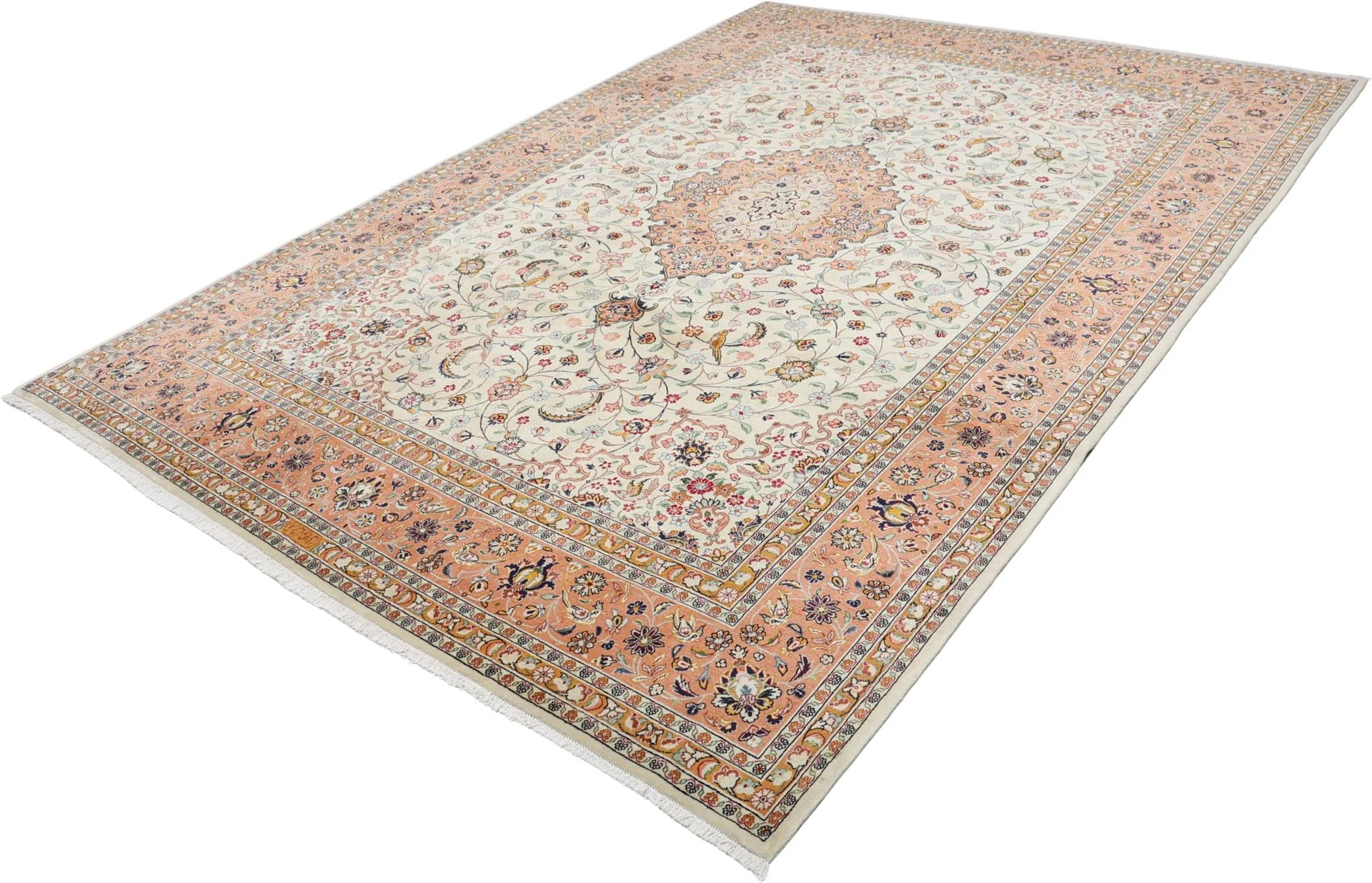 Handgeknüpfter Ghom Perserteppich 250 × 350 cm