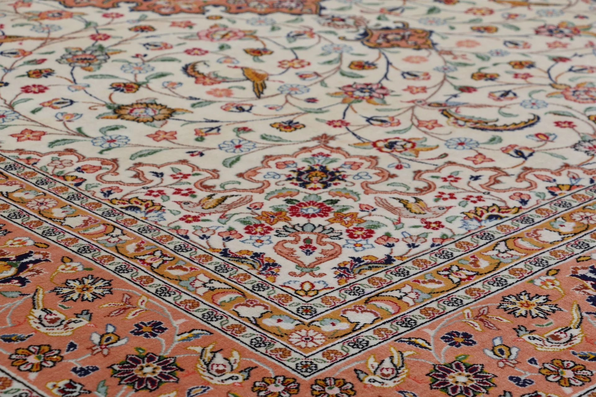 Handgeknüpfter Ghom Perserteppich 250 × 350 cm