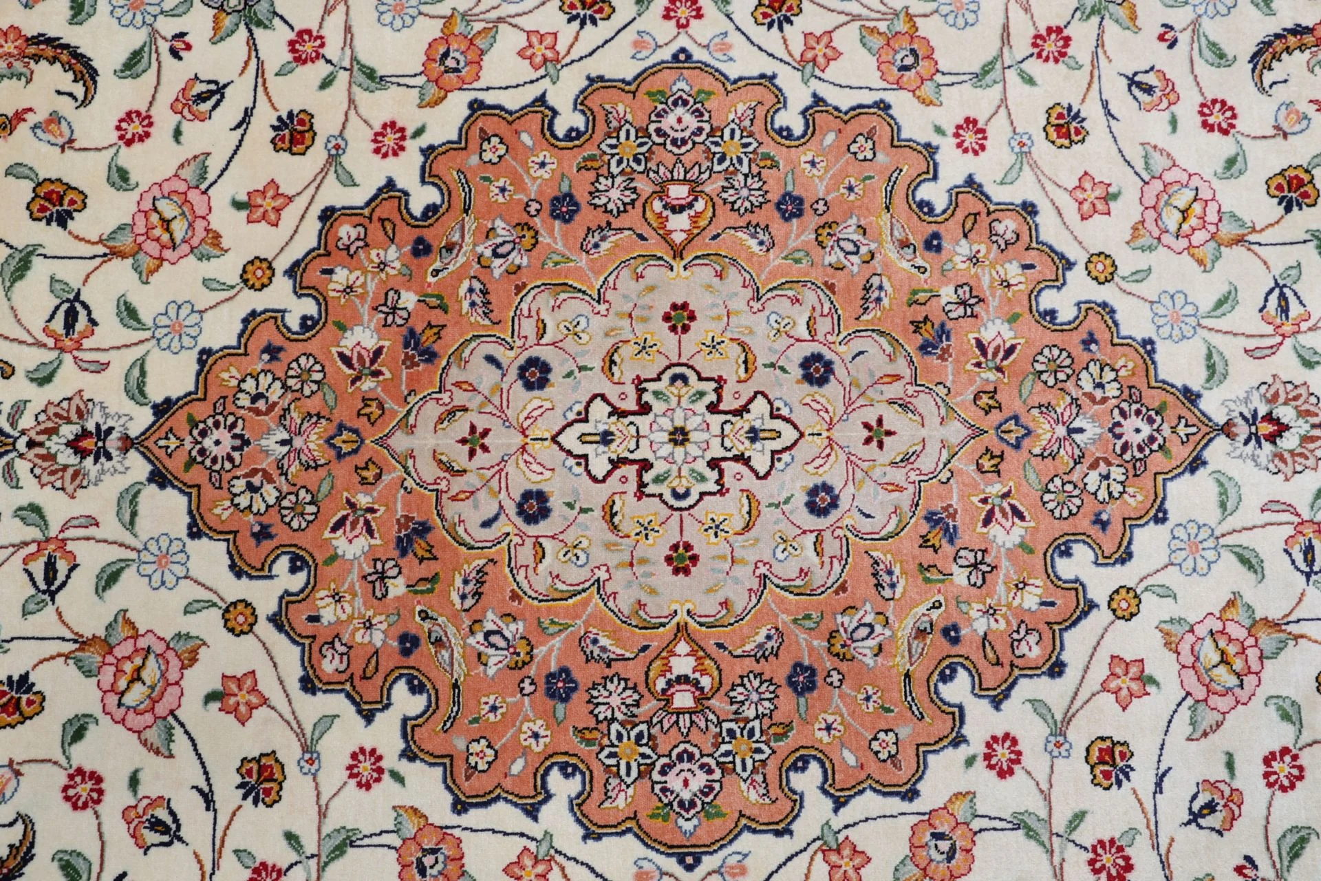 Handgeknüpfter Ghom Perserteppich 250 × 350 cm