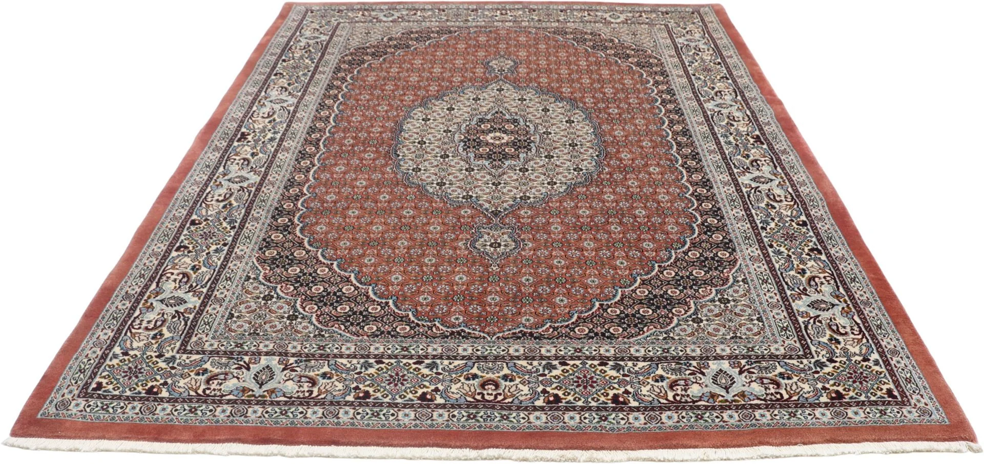 Moud Perserteppich aus Iran, 178 × 235 cm