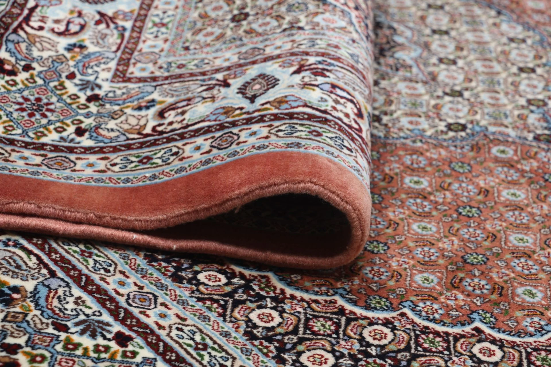 Moud Perserteppich aus Iran, 178 × 235 cm