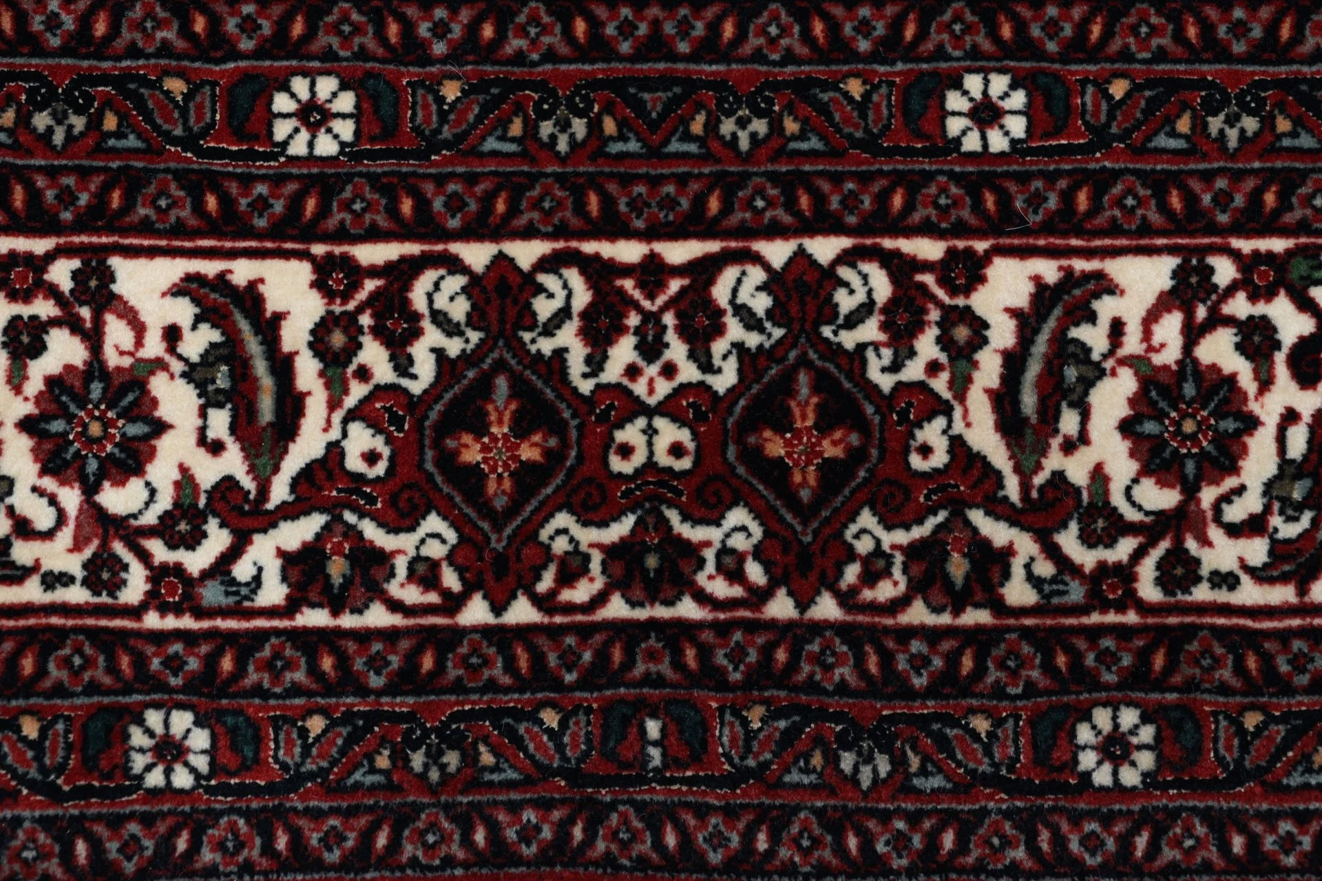 Handgeknüpfter Bijar Perserteppich, 177 × 236 cm, Wolle & Seide