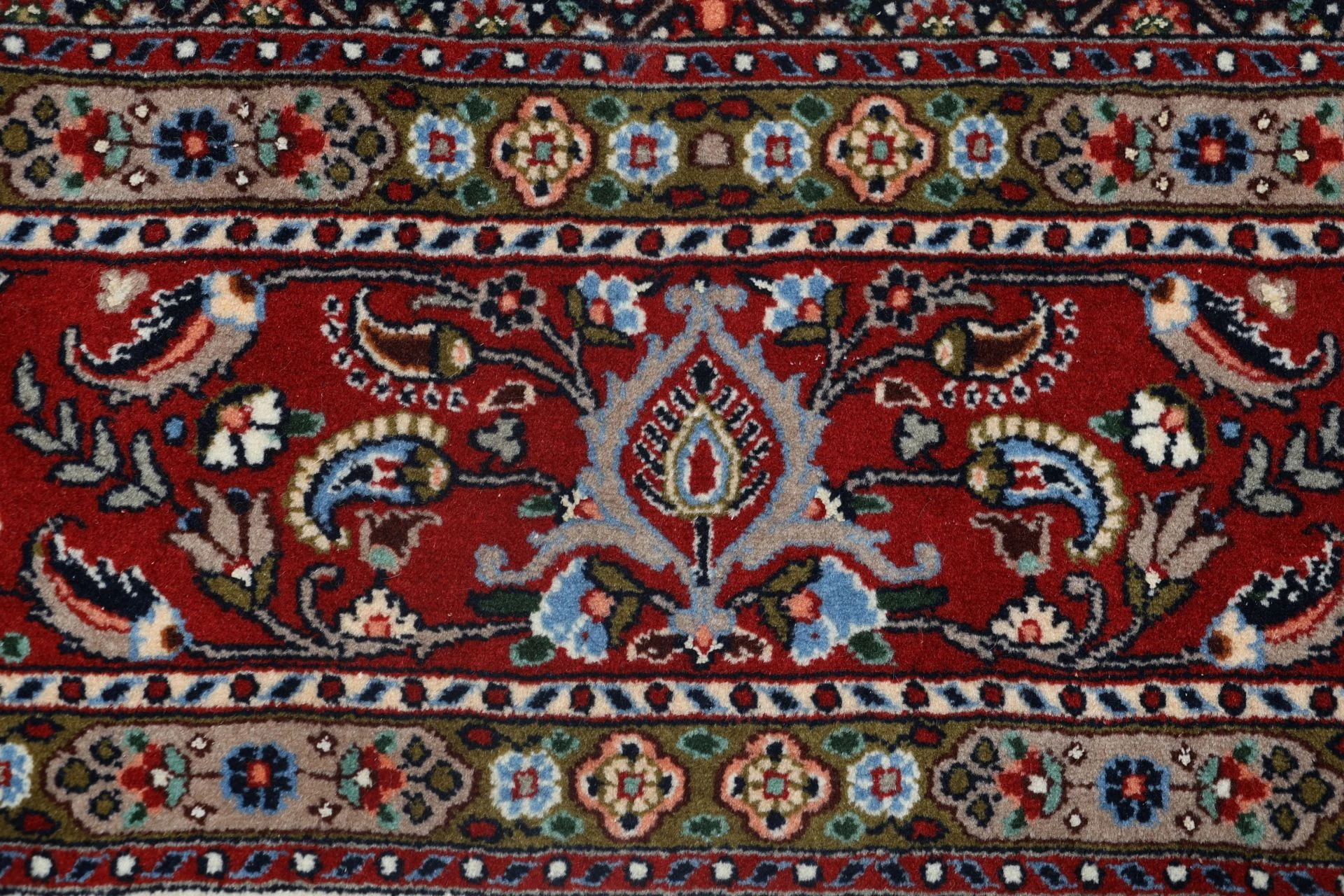 Moud Perserteppich 200 × 293 cm aus Wolle & Seide, handgeknüpft