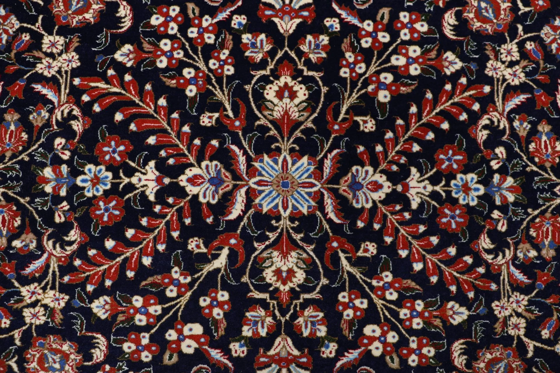 Handgeknüpfter Ghom Perserteppich, 198 × 315 cm, Wolle