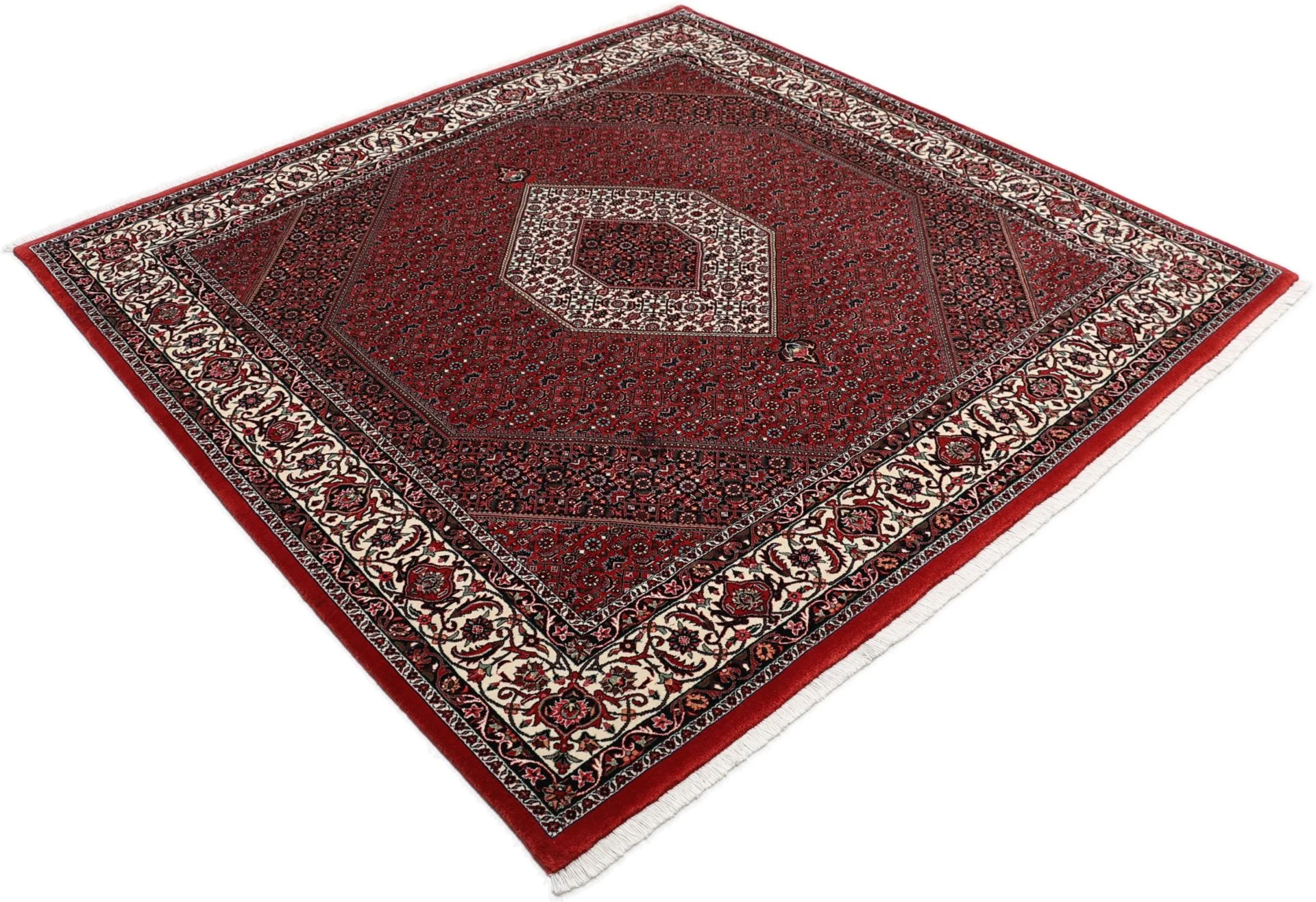 Bijar Perserteppich aus Iran, 204 × 206 cm