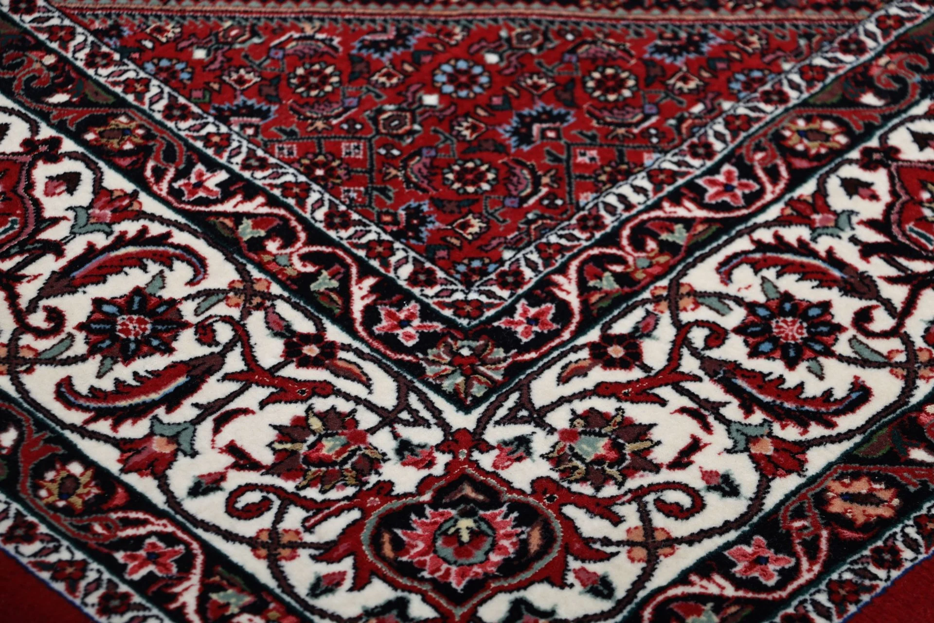 Bijar Perserteppich aus Iran, 204 × 206 cm