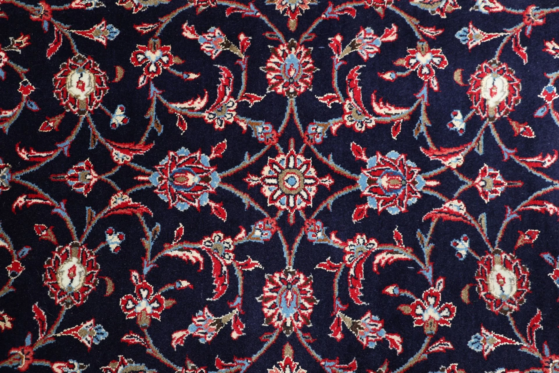 Kashan Perserteppich aus Iran, 197 × 299 cm