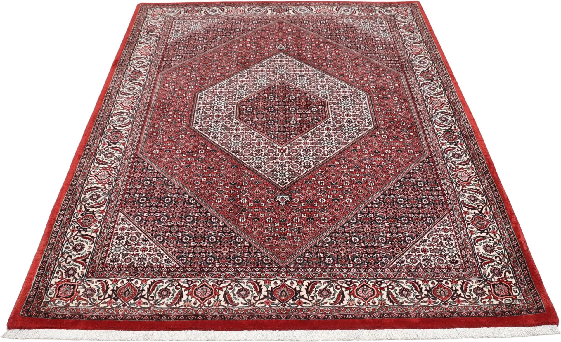 Bijar Perserteppich 170 × 245 cm aus Wolle & Seide, handgeknüpft