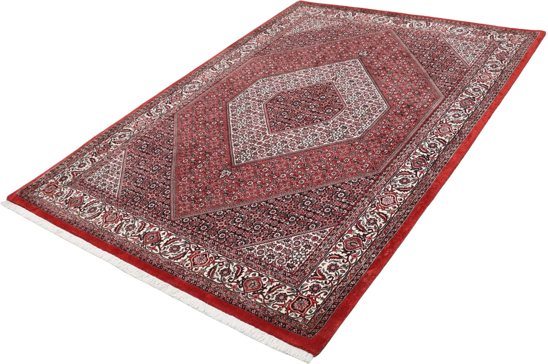 Bijar Perserteppich 170 × 245 cm aus Wolle & Seide, handgeknüpft