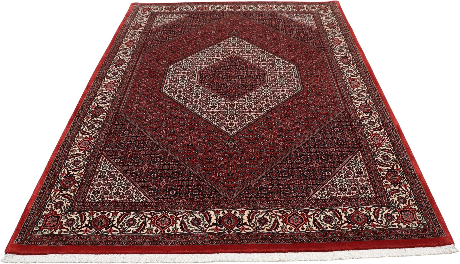 Bijar Perserteppich 170 × 245 cm aus Wolle & Seide, handgeknüpft