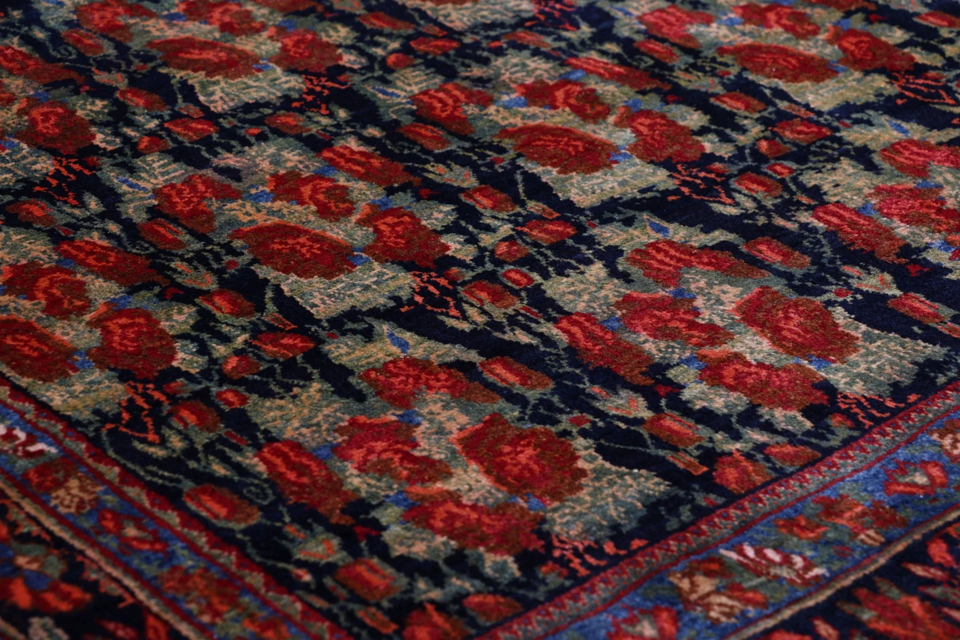 Perserteppich 163 × 218 cm aus Wolle, handgeknüpft