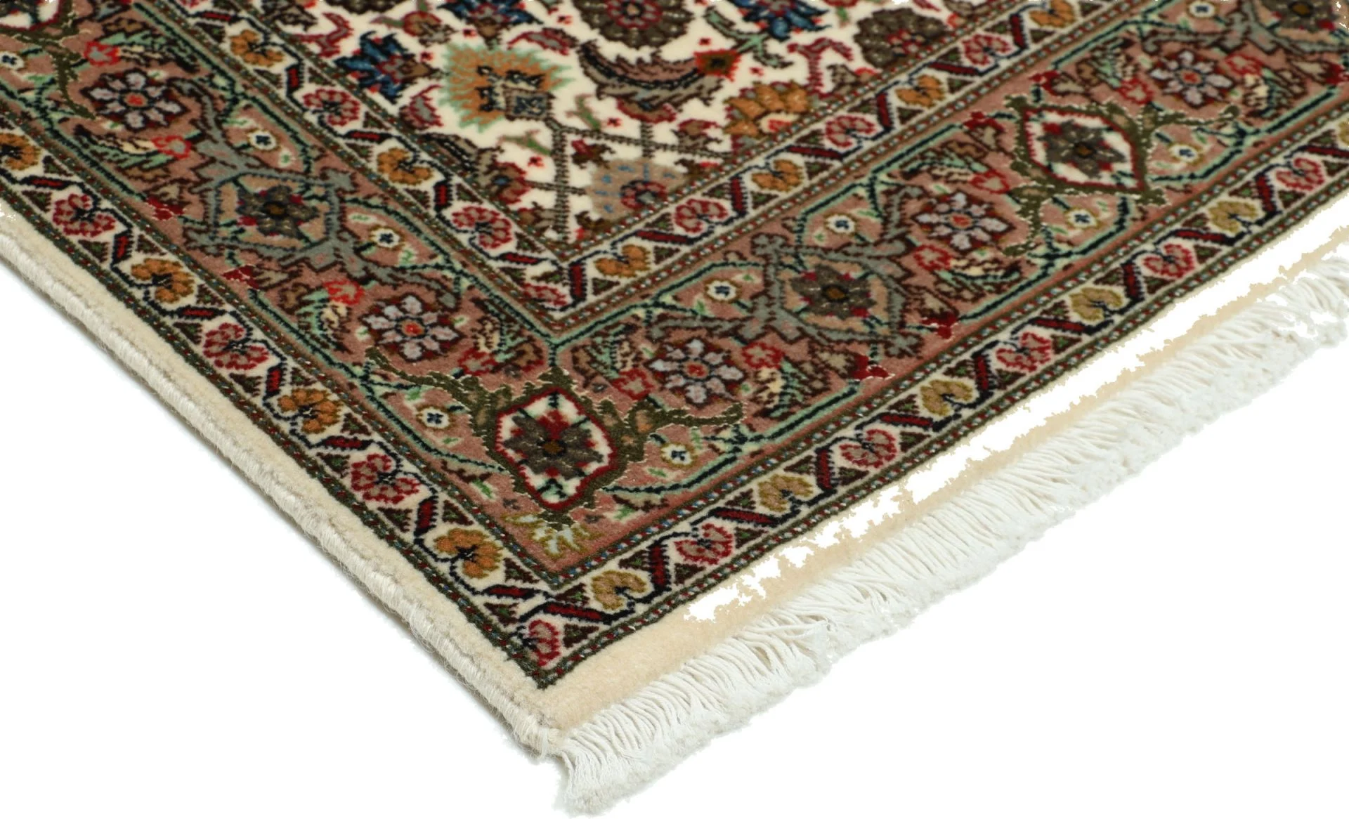 Handgeknüpfter Täbriz Perserteppich, 78 × 200 cm, Wolle